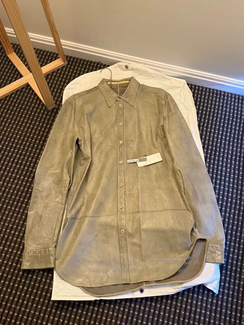 Carol Christian Poell Carol Christian Poell Leather shirt Size US M / EU 48-50 / 2 - 3 Thumbnail