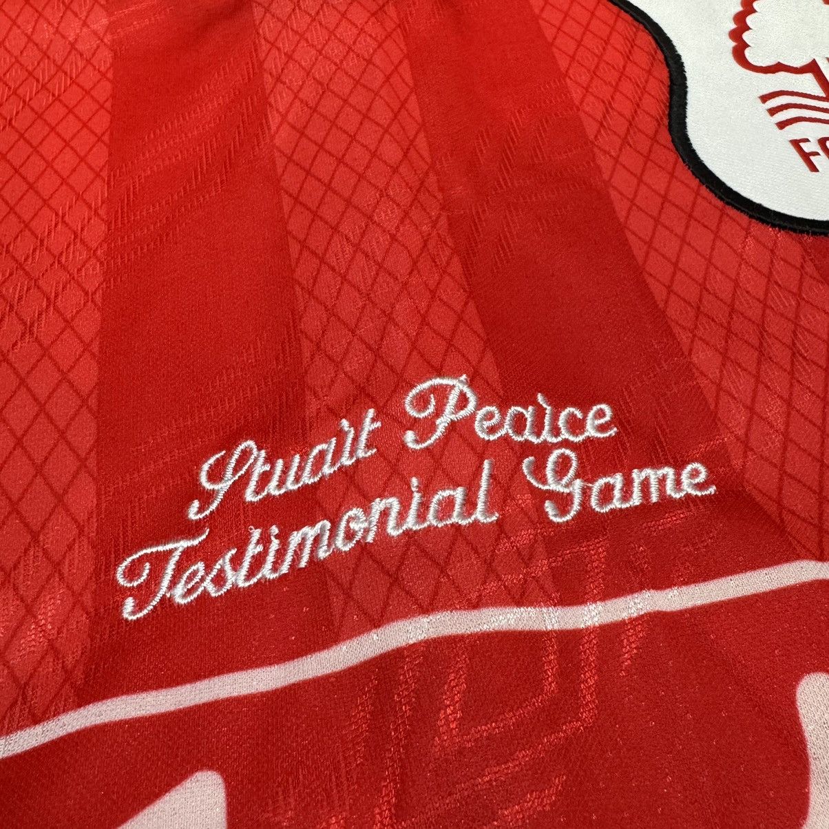 Umbro Nottingham forest 1996 stuart pearce testimonial match shirt Size US XL / EU 56 / 4 - 4 Thumbnail