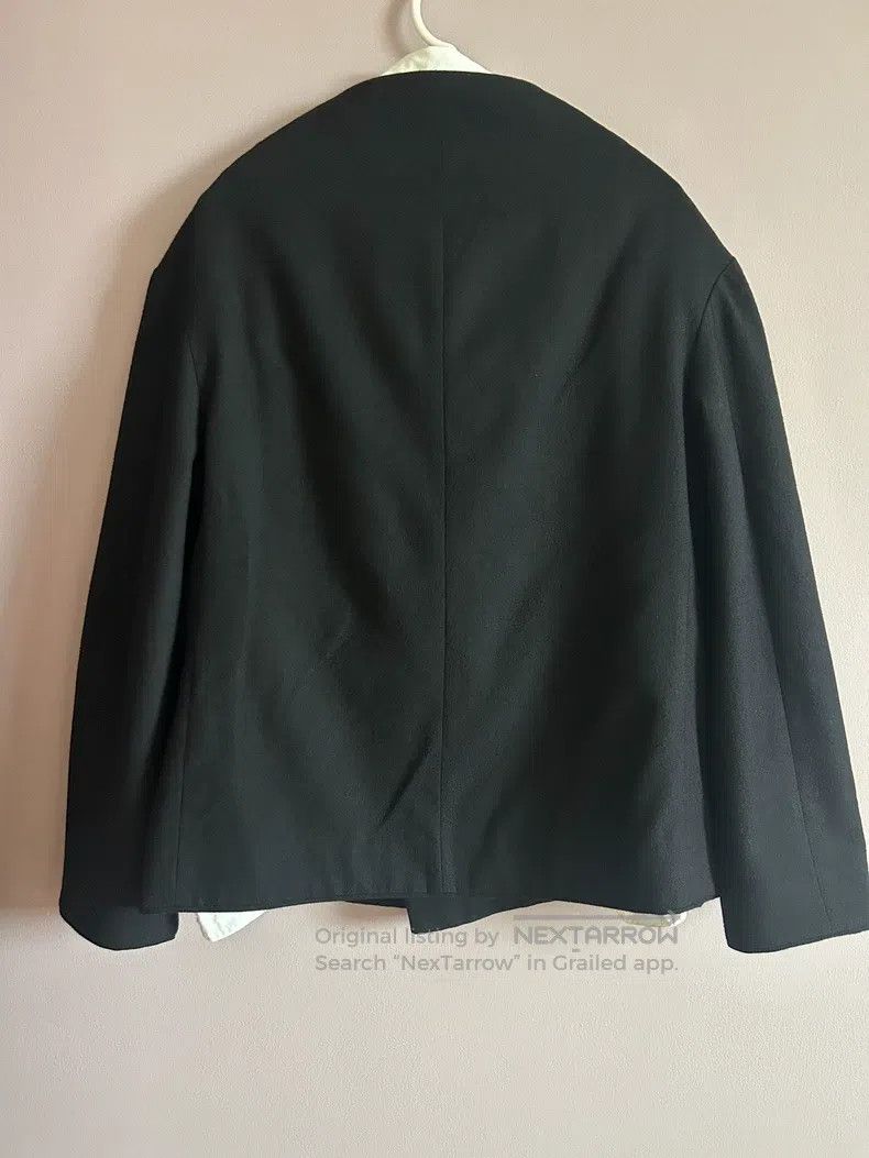 Comme des Garcons Comme Des Garcons Black Classic One-Button Wool Jacket Size M / US 6-8 / IT 42-44 - 2 Thumbnail