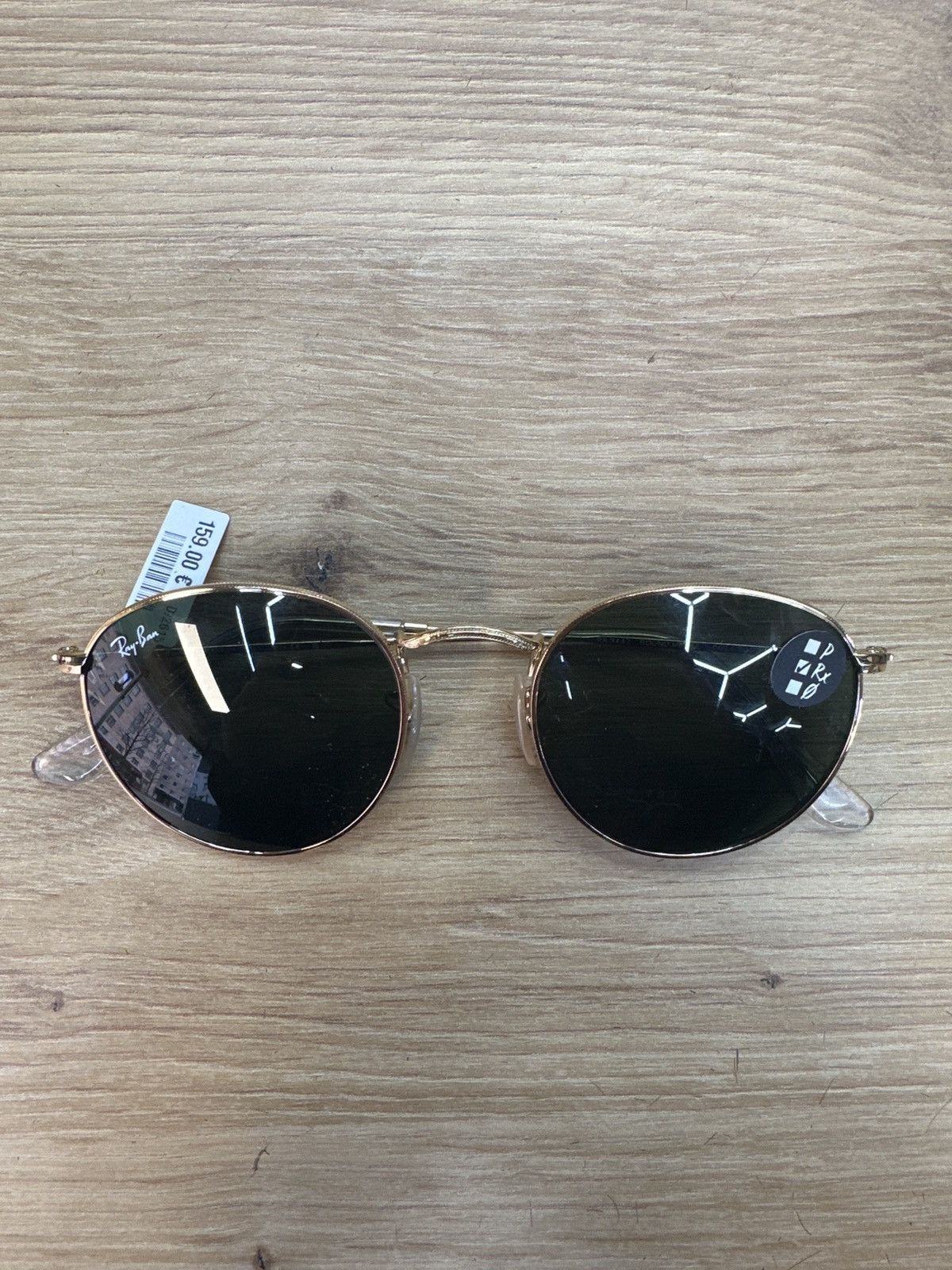 image of Rayban Sunglasses in Gold, Men's (Size 36)