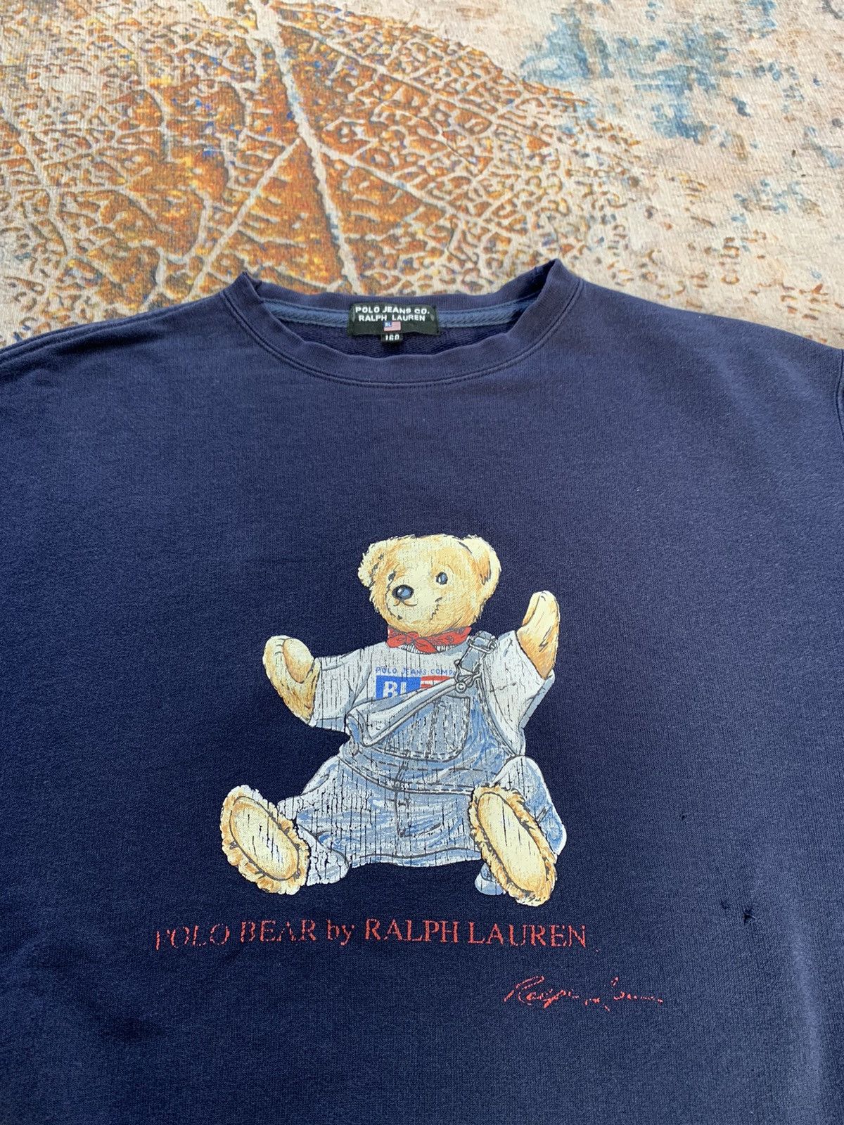 Polo Ralph Lauren × Ralph Lauren × Ralph Lauren Sport Vintage Polo Ralph Lauren Sweatshirt Polo Bear Sweater Size US M / EU 48-50 / 2 - 4 Thumbnail