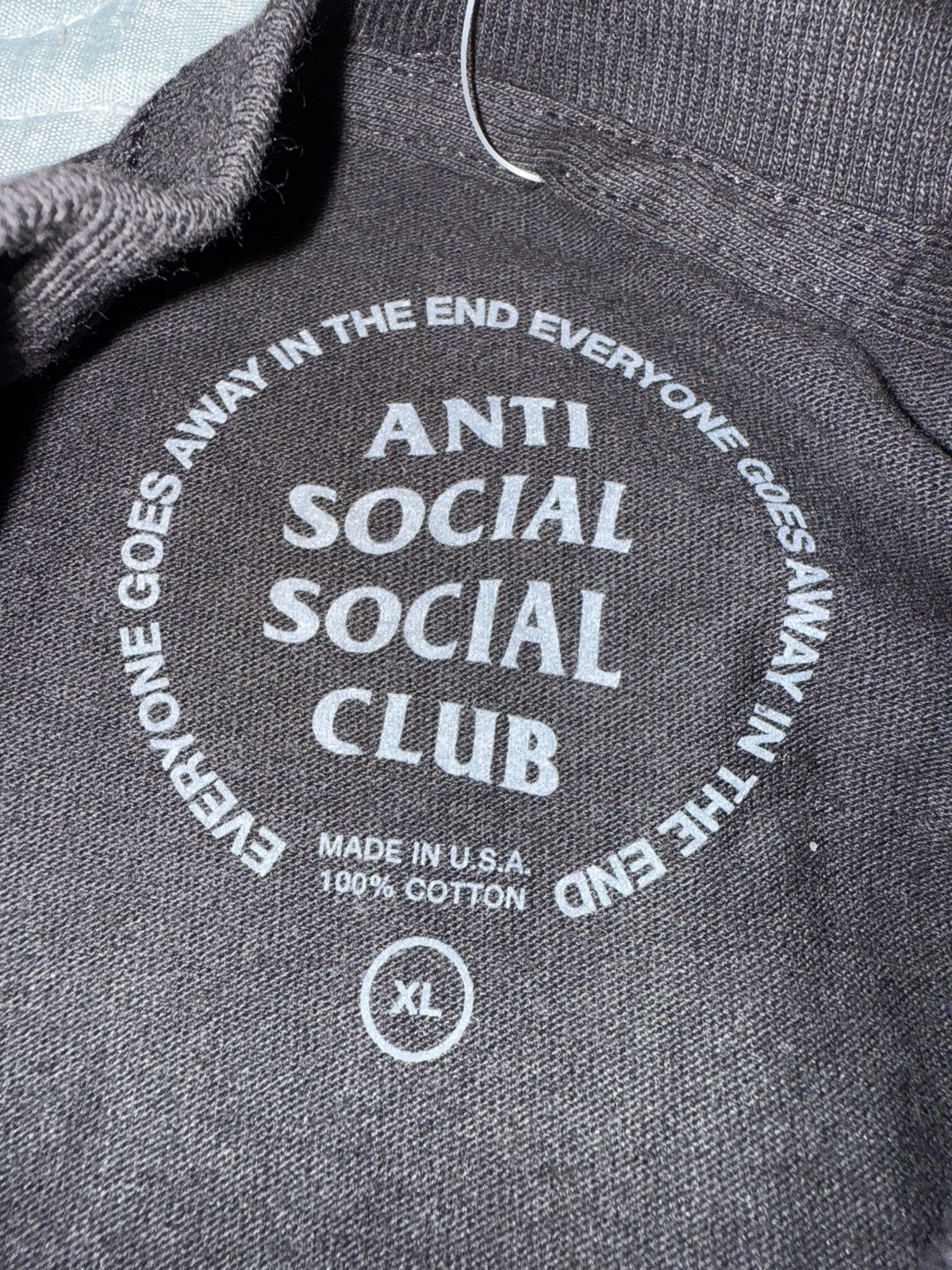 Anti Social Social Club Anti Social Social Club X Sad Boyz Size US XL / EU 56 / 4 - 4 Thumbnail