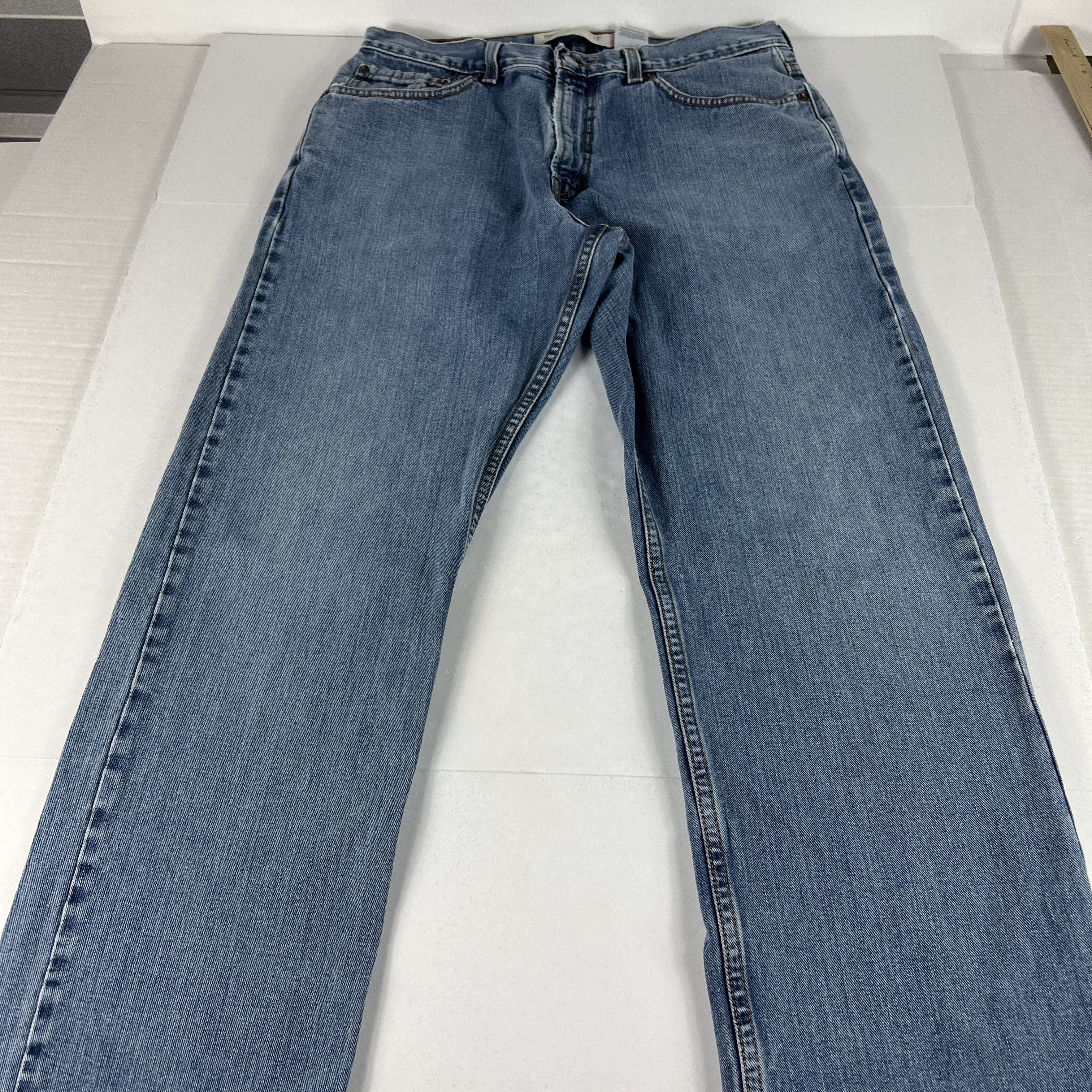 Levi's × Vintage Y2K Levi's Jeans 505 Straight Blue Faded Cotton Denim Size US 33 - 1 Thumbnail