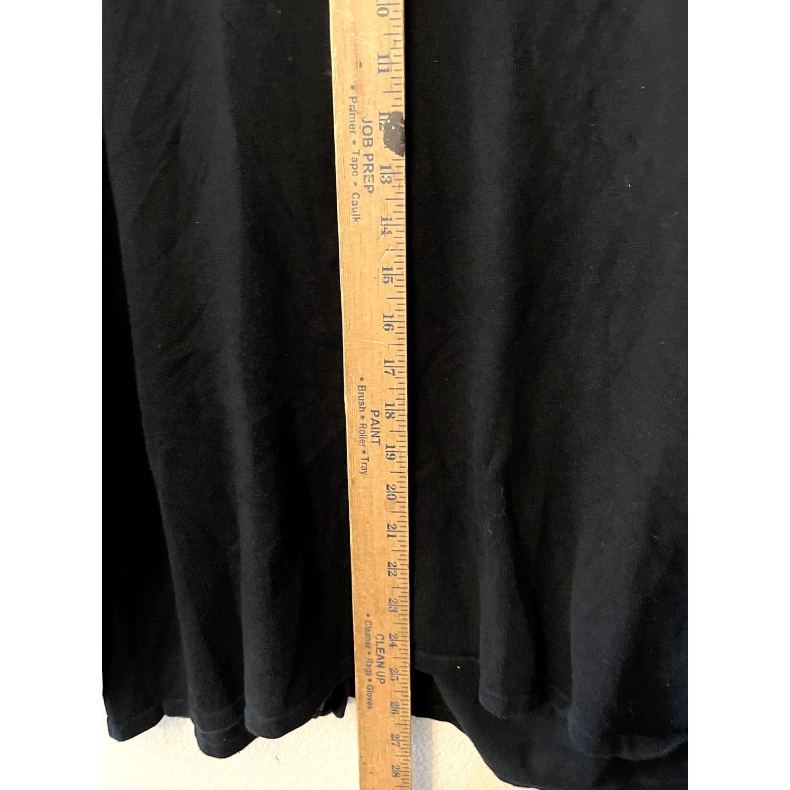 Vintage Liz Baker Cardigan Sweater Size 1X Black V-Neck Long Sleeve Button Womens Plus Knit Acrylic Cotton, 90s? No, 1X, Plus Size Size XL / US 12-14 / IT 48-50 - 4 Thumbnail