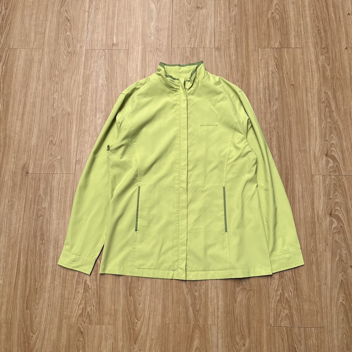 Balenciaga × Vintage Vintage Balenciaga Golf Light Jacket Women's Green Size M / US 6-8 / IT 42-44 - 1 Thumbnail