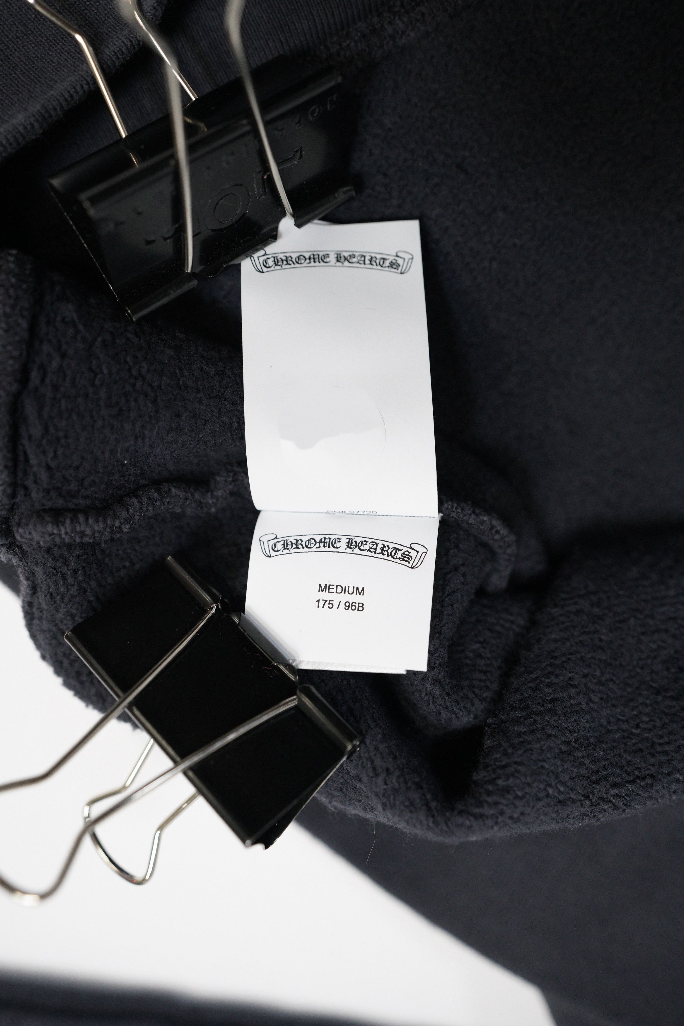 Chrome Hearts Chrome Hearts Navy & Blue Triple Cross Patch Hoodie Size US M / EU 48-50 / 2 - 10 Thumbnail