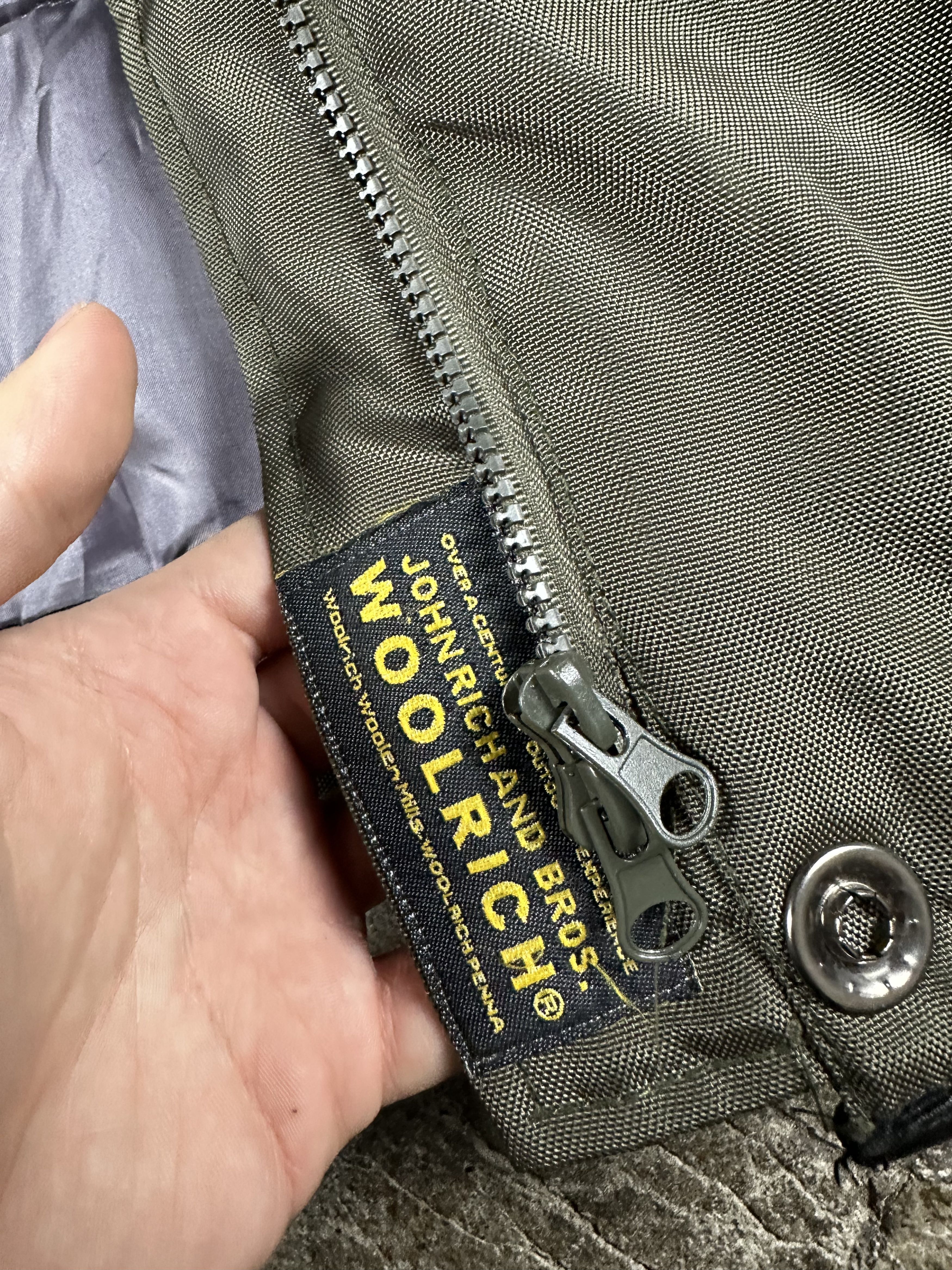 Woolrich Woolen Mills John Rich and Bros Woolrich Nylon Military Jacket Khaki Size US S / EU 44-46 / 1 - 9 Thumbnail