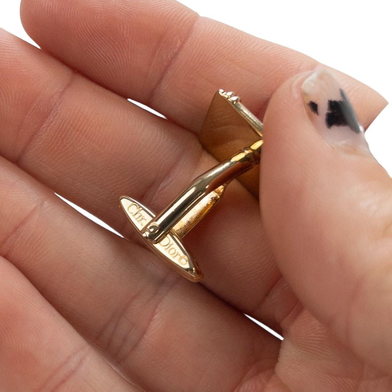 Dior Vintage Christian Dior Cuff Links Size ONE SIZE - 4 Thumbnail