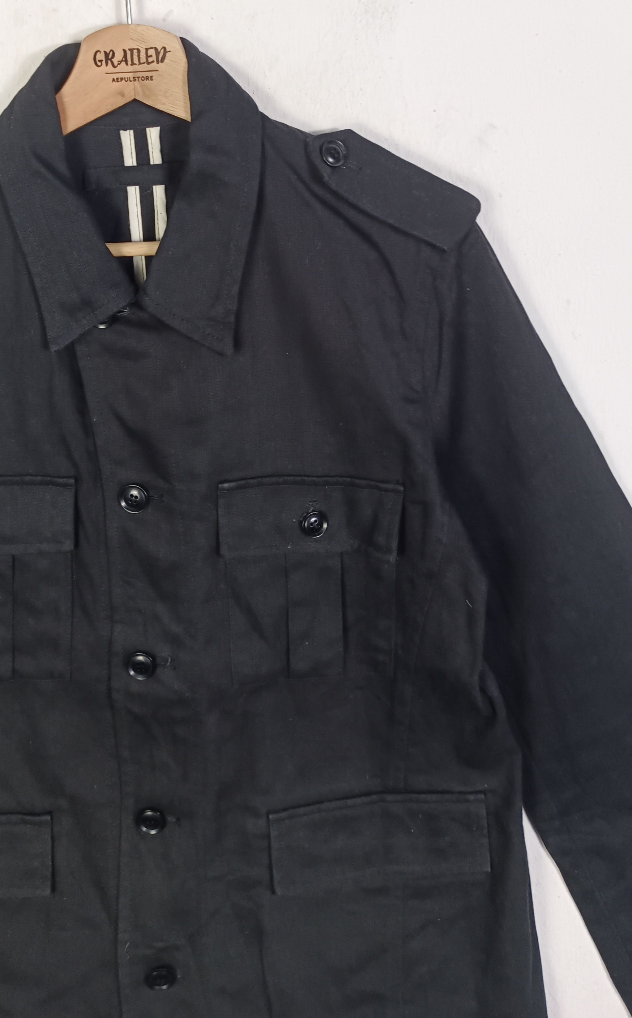 Takeo Kikuchi Vintage🔥 Takeo Kikuchi Tactical Pocket Military Jacket Size US M / EU 48-50 / 2 - 7 Thumbnail