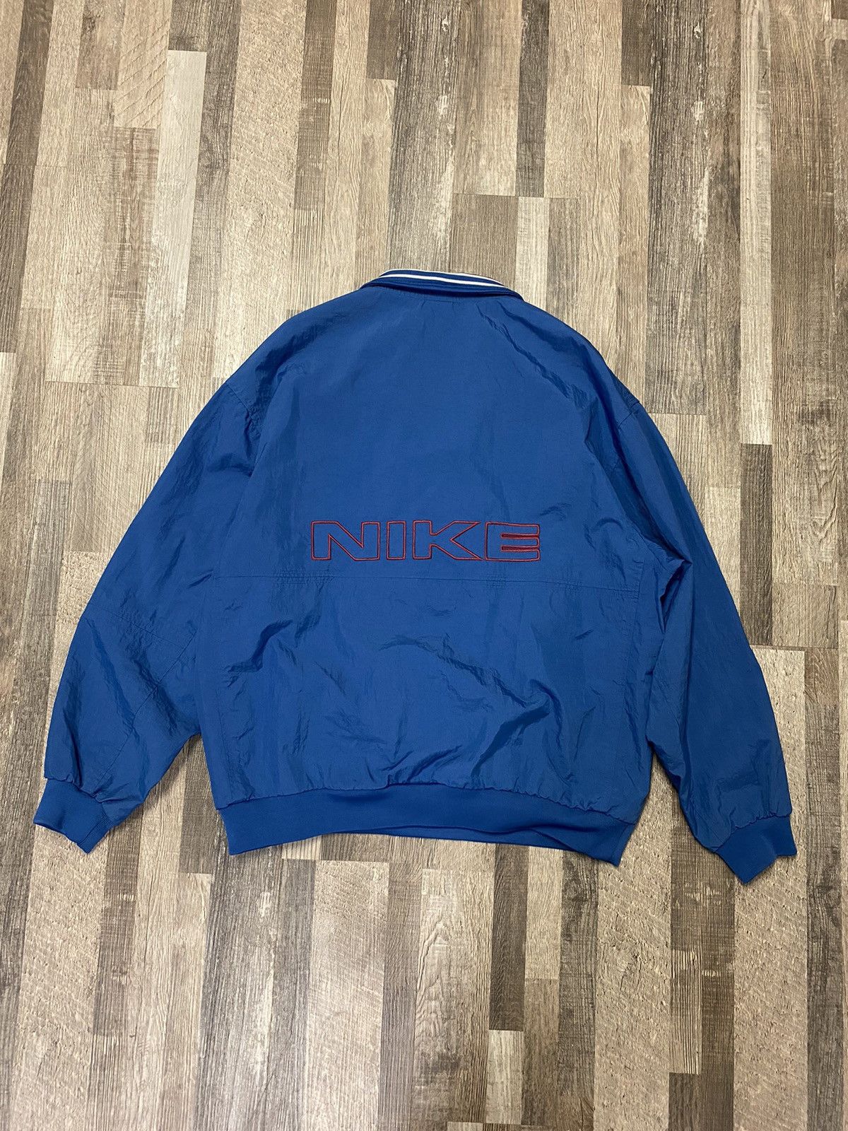 Nike 90’s Vintage Nike Pullover Windbreaker Jacket Zip Size US XL / EU 56 / 4 - 3 Thumbnail