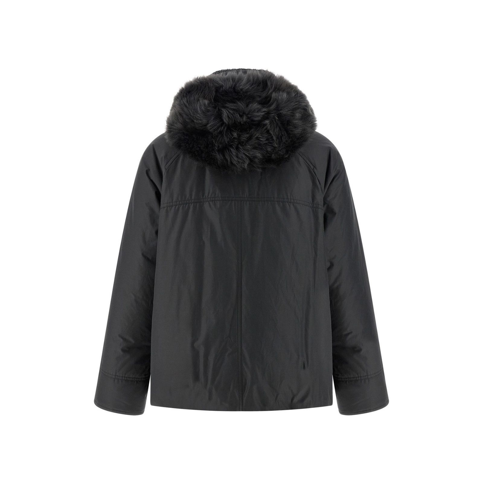 Brunello Cucinelli BRUNELLO CUCINELLI Gray Down Jacket New & Authentic (Women's Size XS / US 0-2 / IT 36-38 - 2 Thumbnail