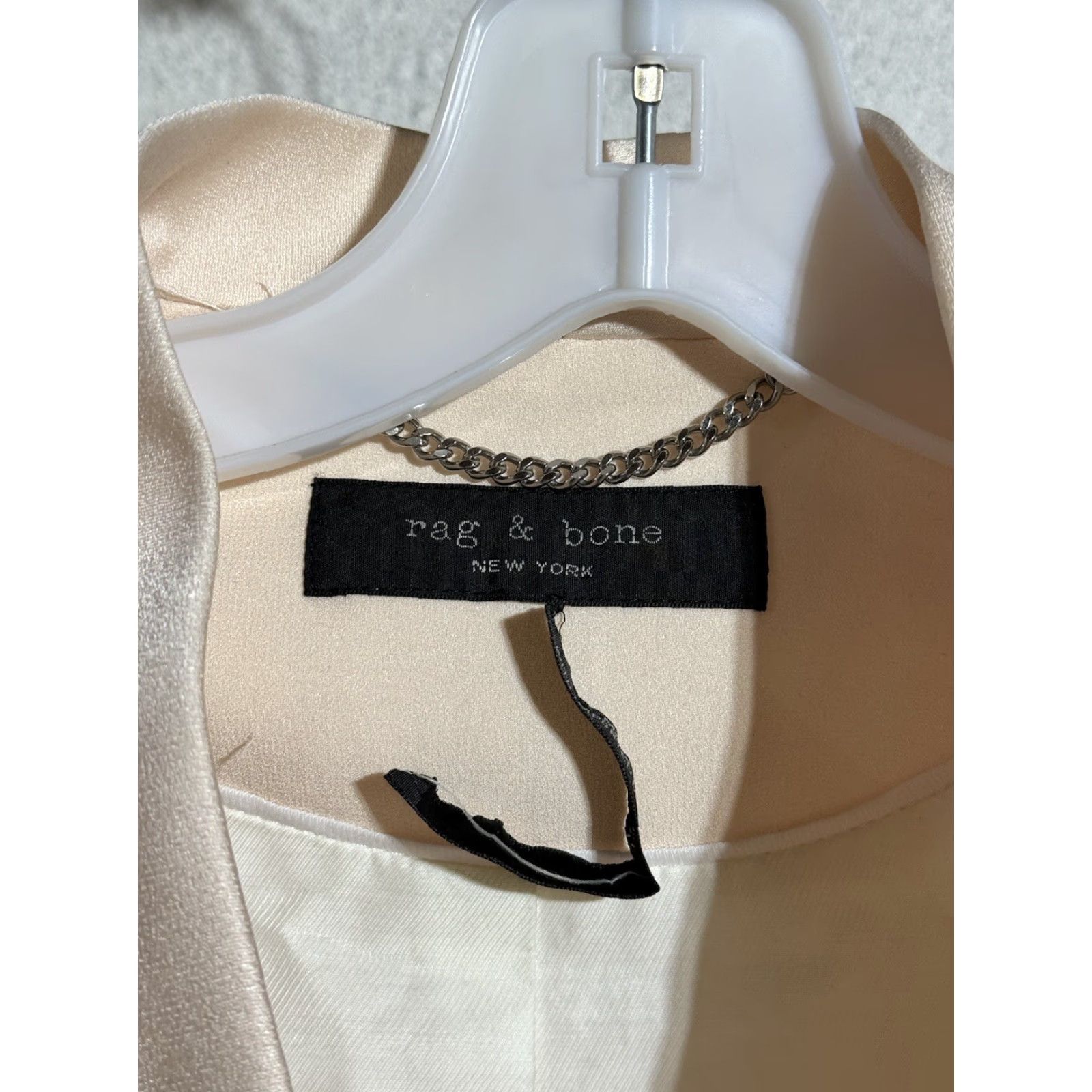 Rag & Bone rag & bone New York Peach Blazer Women S Button Lined USA Shirt Jacket Size S / US 4 / IT 40 - 2 Thumbnail