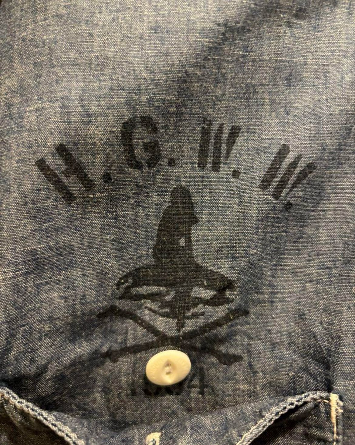 Hysteric Glamour × Japanese Brand × Vintage Hysteric Glamour Denim shirt Size US S / EU 44-46 / 1 - 2 Thumbnail