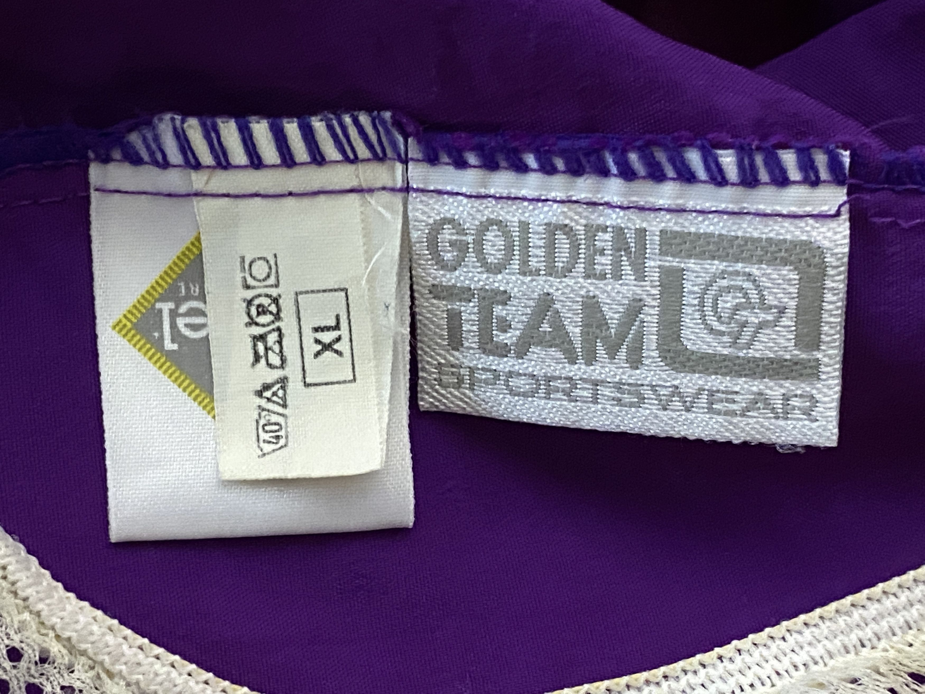 Vintage 90s Golden Team Vintage Men's Swim Shorts - XL Size US 36 / EU 52 - 4 Thumbnail