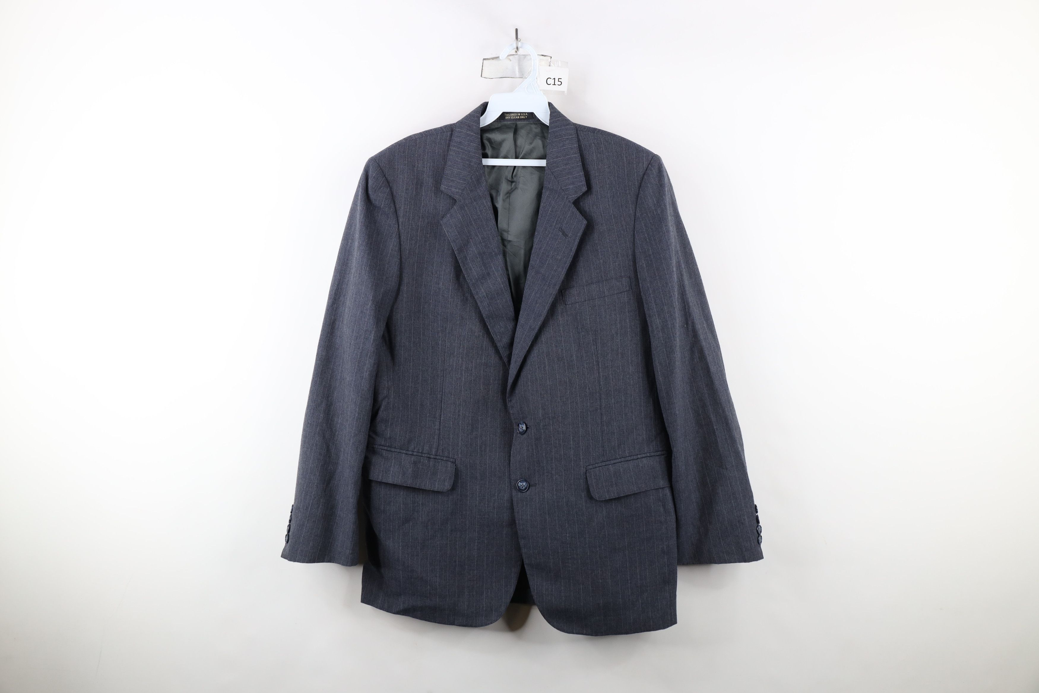 Vintage Vintage 60s 70s Streetwear 2 Button Suit Coat Jacket USA Size US L / EU 52-54 / 3 - 1 Thumbnail