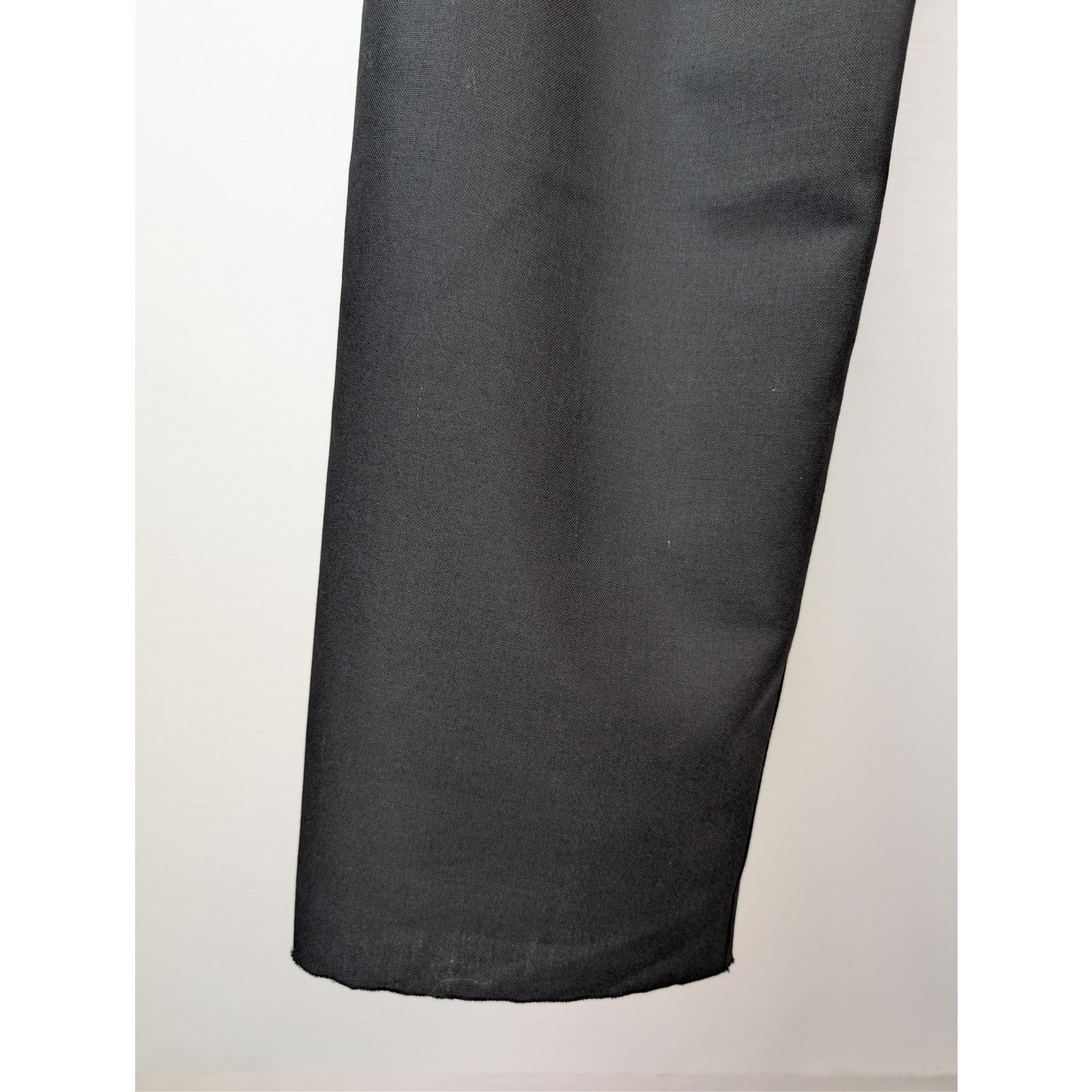 Balenciaga o1rshd1 Stretch Virgin Wool 5 Pocket Baggy Pants in Black Size US 34 / EU 50 - 16 Thumbnail