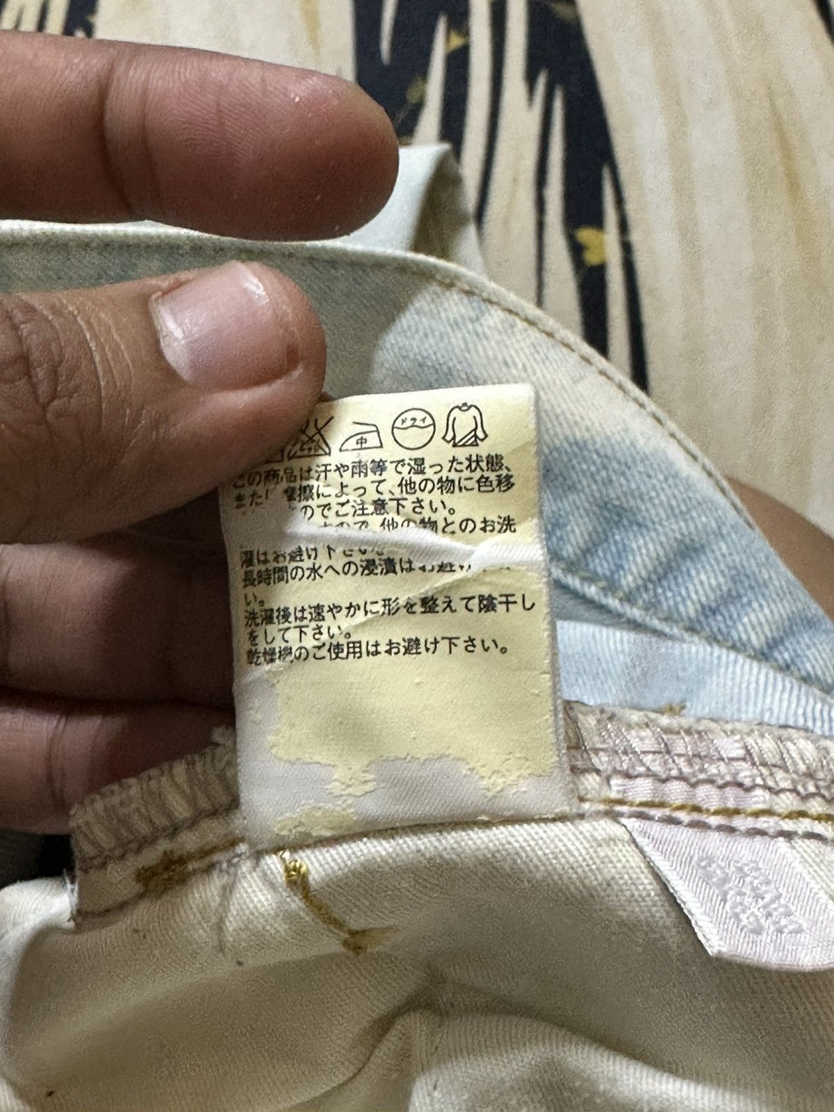 Uniqlo Vintage Uniqlo Faded Mudwash Grunge Denim Size US 35 - 7 Thumbnail