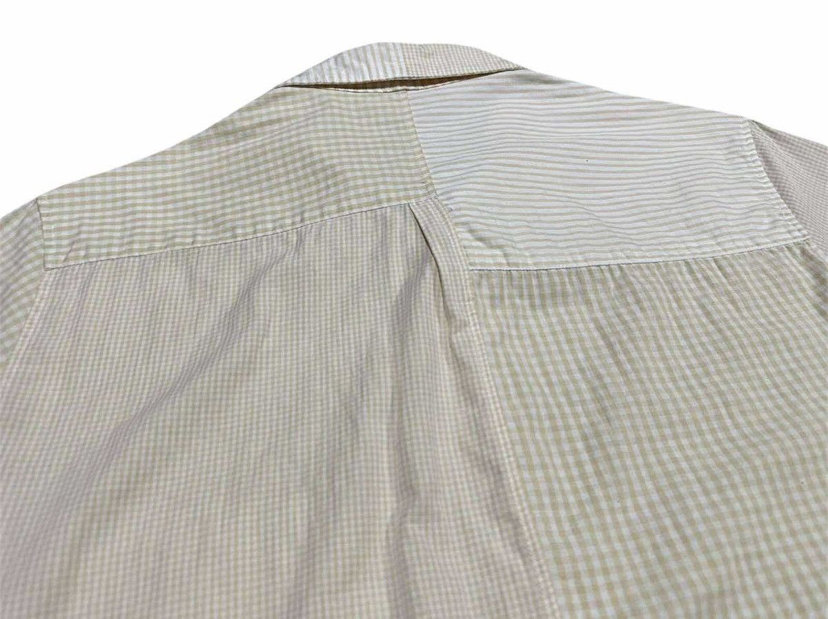 Ne-Net 🔥Rare Ne-Net Issey Miyake Check Asymmetric Shirt Ss Size US L / EU 52-54 / 3 - 9 Thumbnail