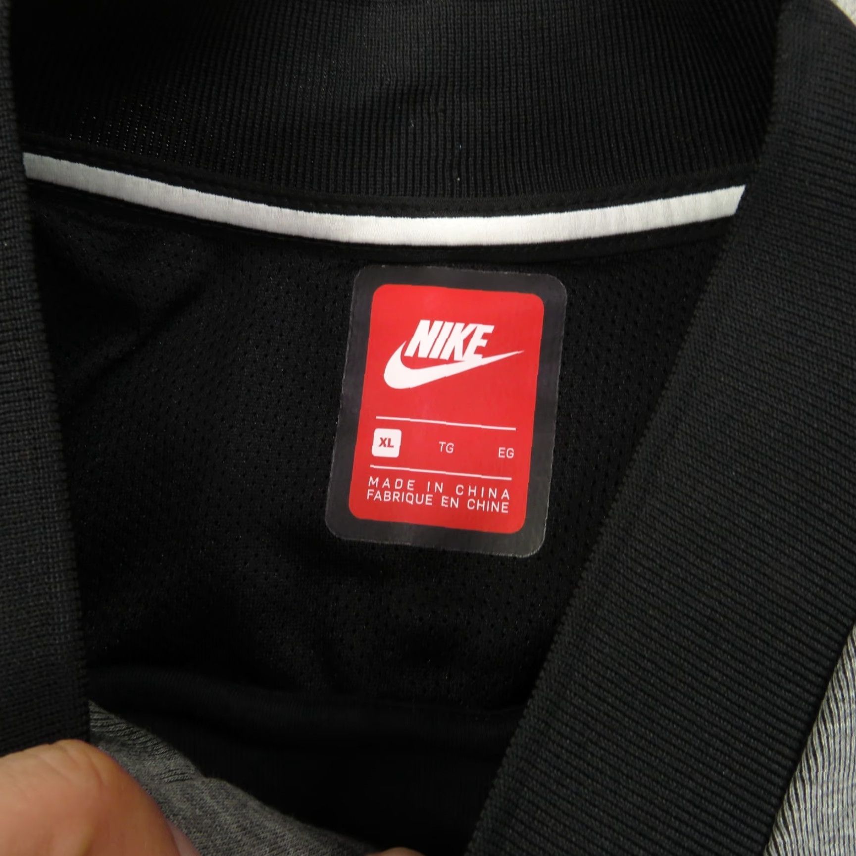 Nike Nike Jacket Mens XL Tech Fleece Full Zip Heather Grey NSW Band Collar Size US XL / EU 56 / 4 - 7 Thumbnail