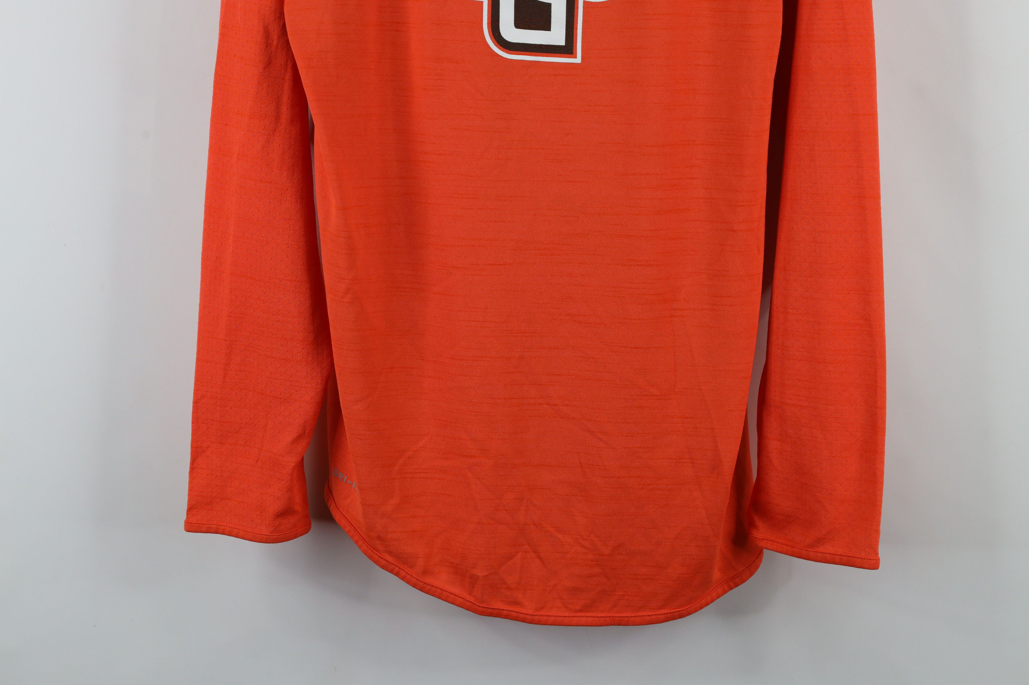 Nike × Vintage Nike Bowling Green State University Hockey T-Shirt Orange Size US S / EU 44-46 / 1 - 3 Thumbnail