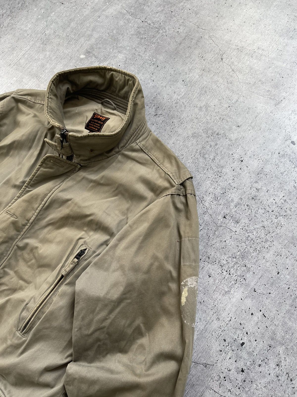 Other Vintage Schoot NYC Military USA Multi Pocket Jacket Size US XL / EU 56 / 4 - 9 Thumbnail