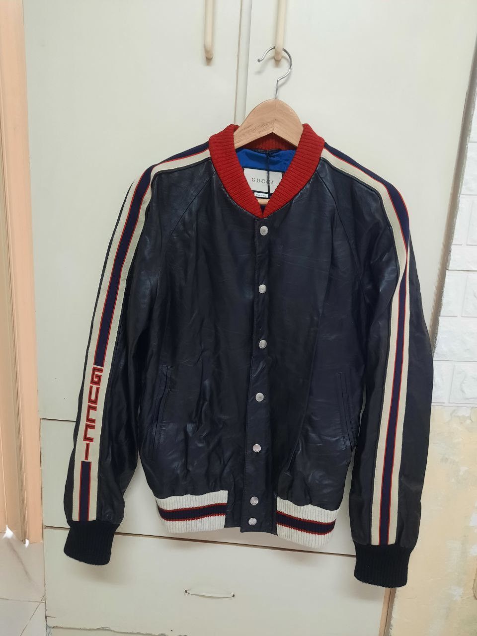 Gucci *New* Hollywood Leather Jacket Size US S / EU 44-46 / 1 - 1 Thumbnail