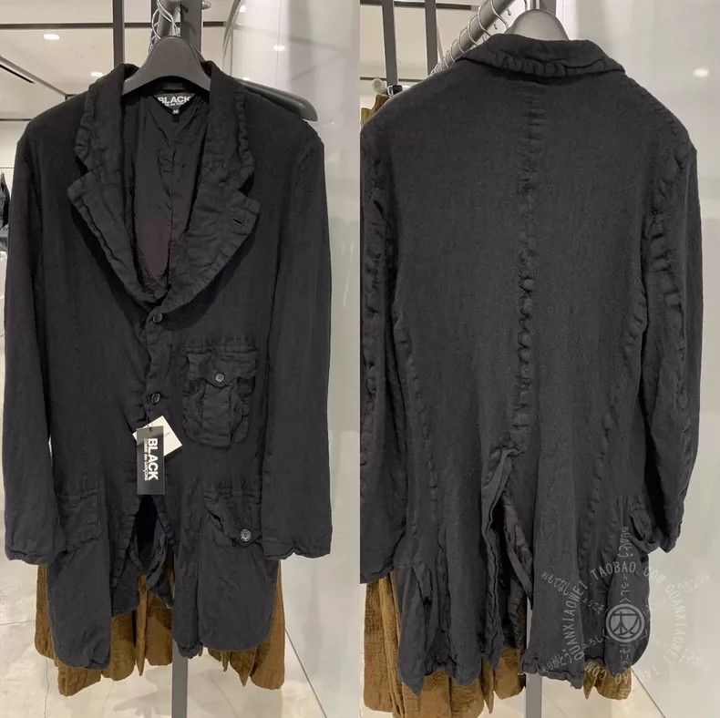 Comme des Garcons Comme Des Garcons Wool felted dovetail midi coat Size M / US 6-8 / IT 42-44 - 1 Thumbnail