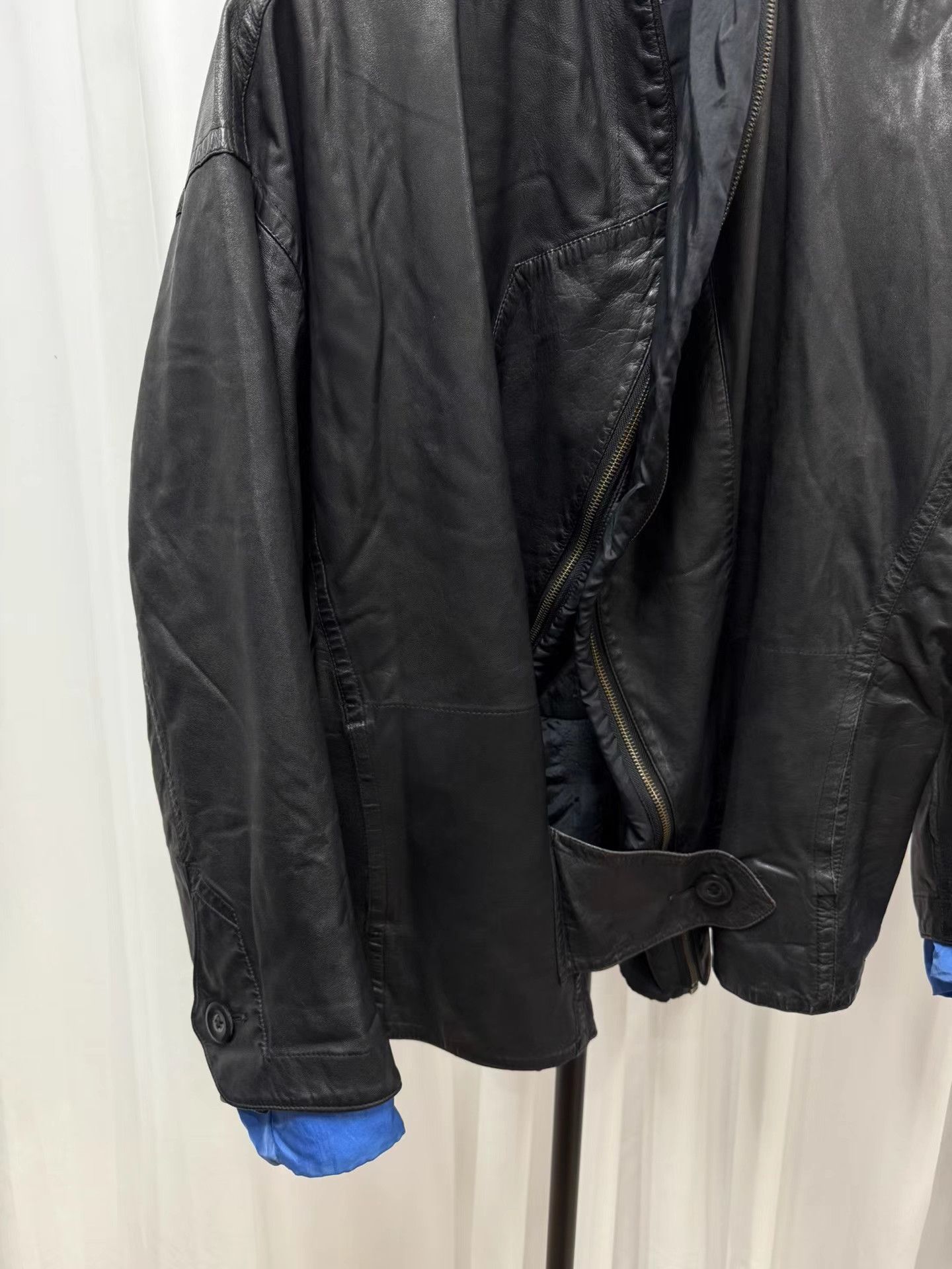 Issey Miyake ISSEY MIYAKE 1984AW ARCHIVES Sheepskin 2-in-1 Zip Jacket K20 Size US M / EU 48-50 / 2 - 2 Thumbnail
