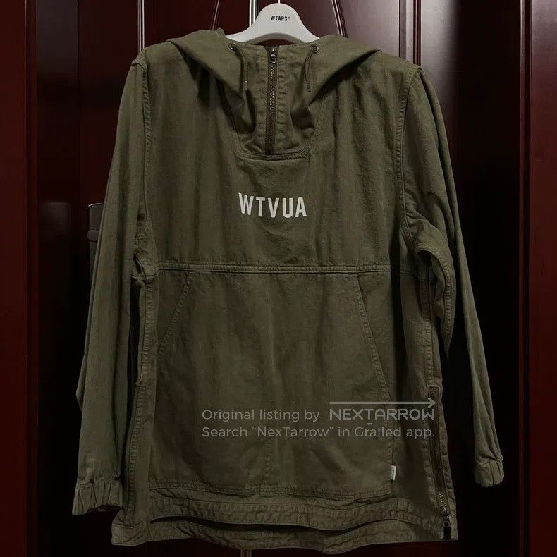 Other Wtaps Water-washed hooded pullover jacket Size US M / EU 48-50 / 2 - 1 Thumbnail