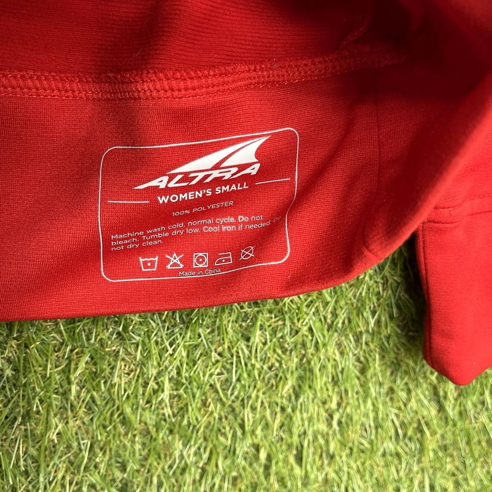 Altra Altra Hoodie Womens Small Core Hoody Sweatshirt Red Sports Athleisure Size S / US 4 / IT 40 - 4 Thumbnail