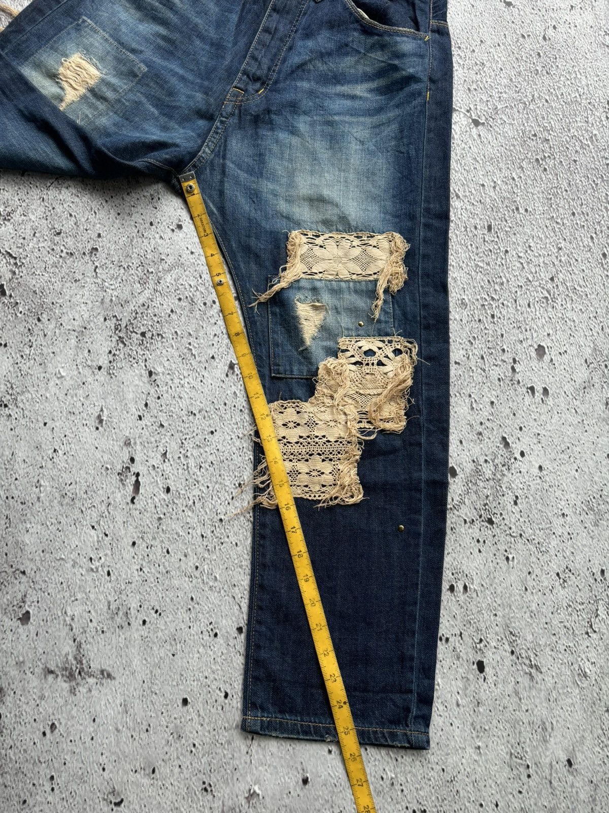 Hysteric Glamour 2000's Baloony and bed Distressed style Jeans Size US 30 / EU 46 - 14 Thumbnail