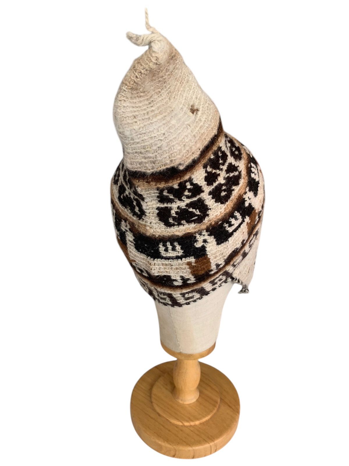 Japanese Brand × Kapital × Vintage Hand Made Crochet Wool Alpaca Hippies Winter Session Hats Size ONE SIZE - 7 Thumbnail