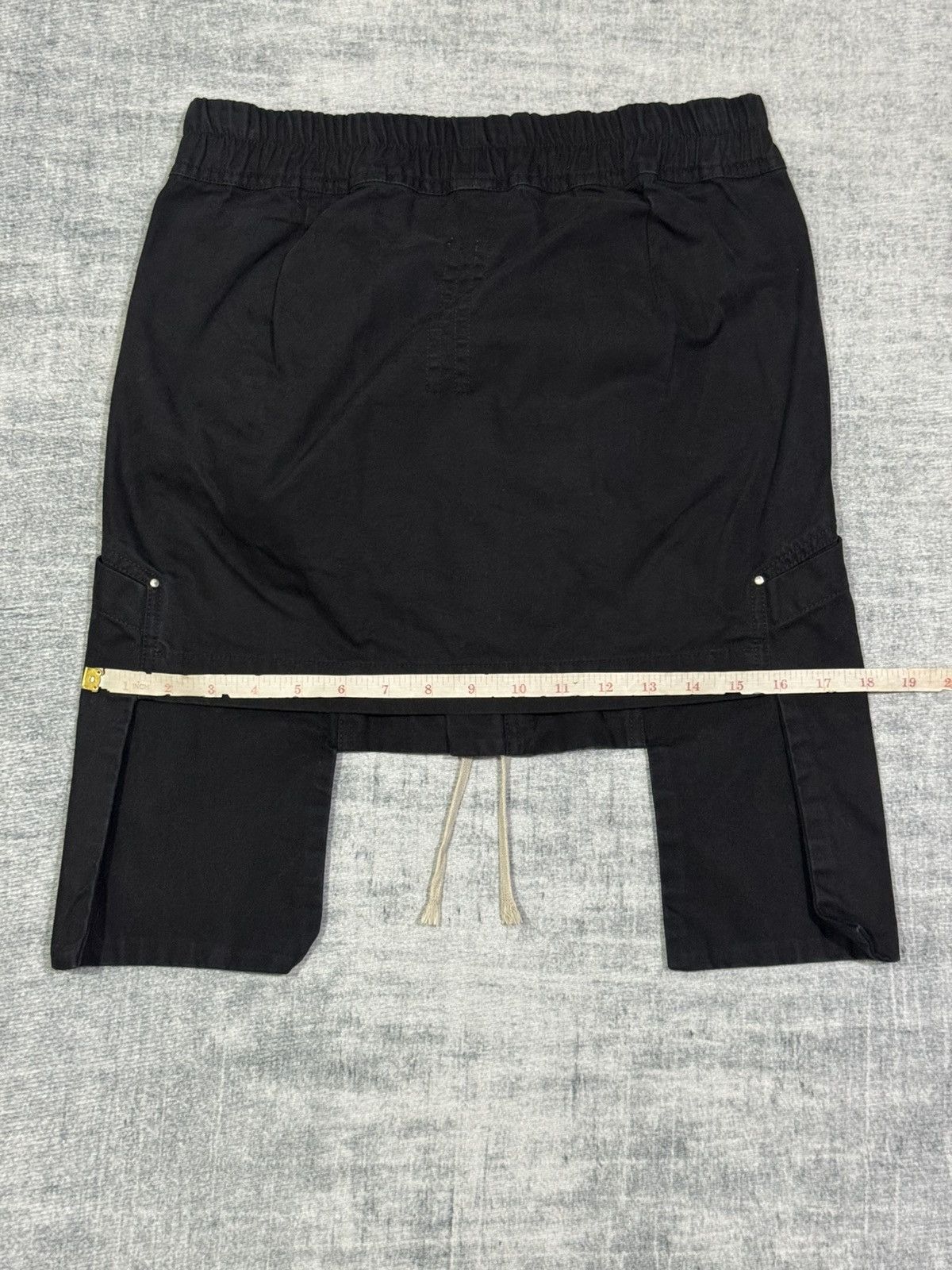 Rick Owens Drkshdw Rick Owens DRKSHDW Cargo Skirt Size 29" - 20 Thumbnail