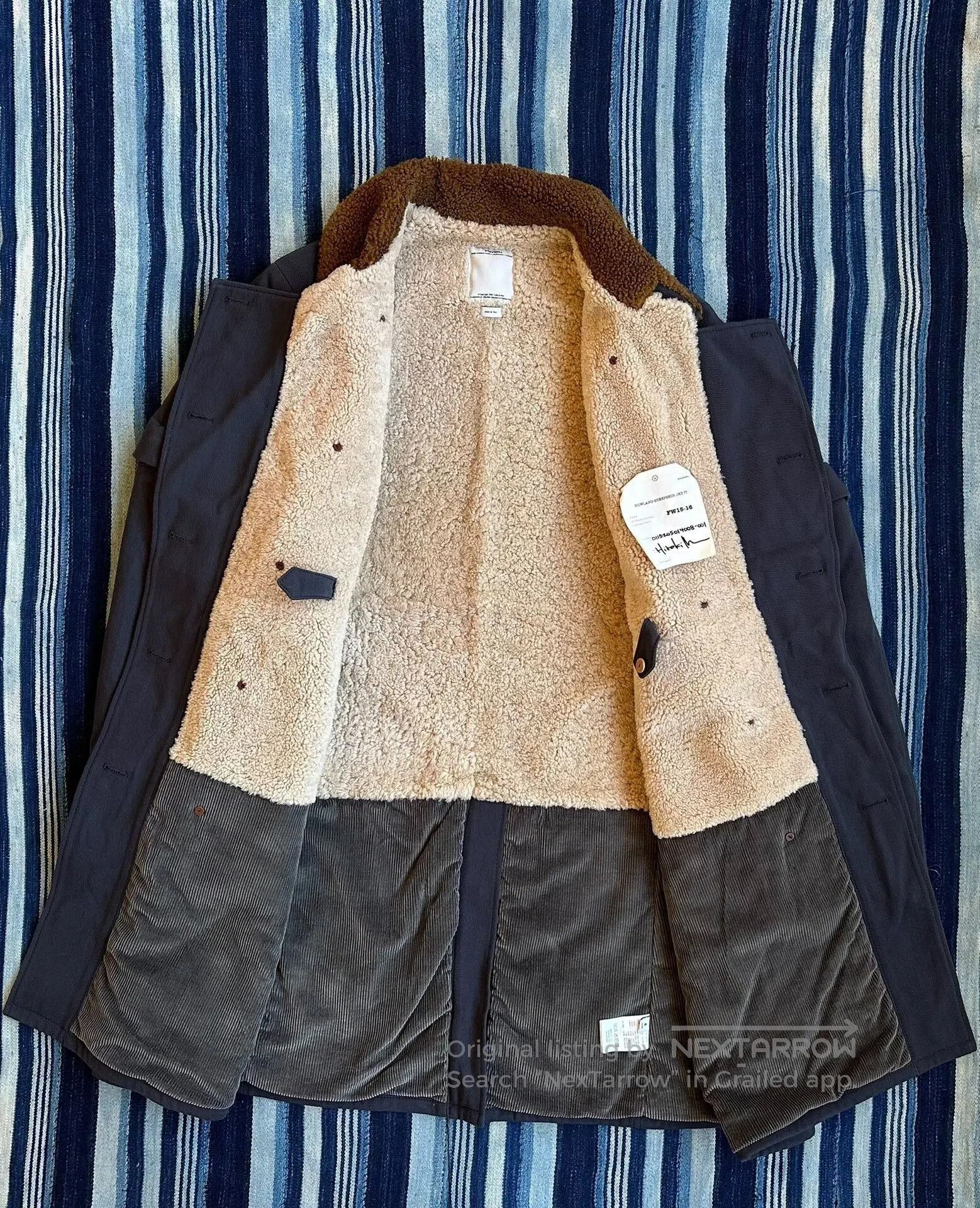 Visvim visvim howland sheepskin jacket navy blue. Size US L / EU 52-54 / 3 - 3 Thumbnail