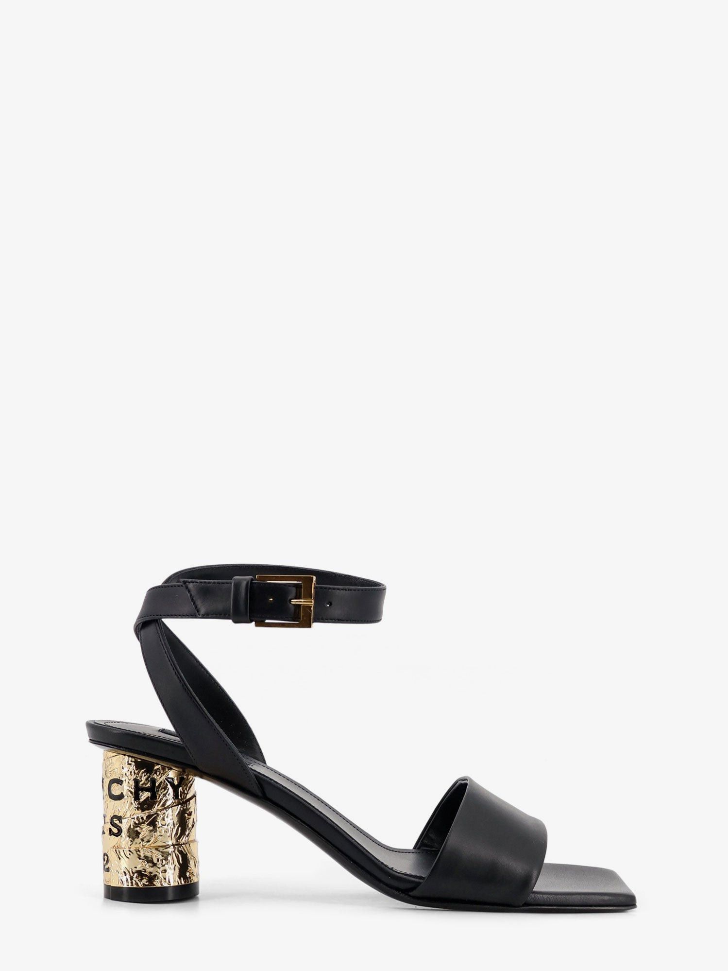 Givenchy Tape Leather Heeled Sandals Size US 9 / IT 39 - 1 Thumbnail