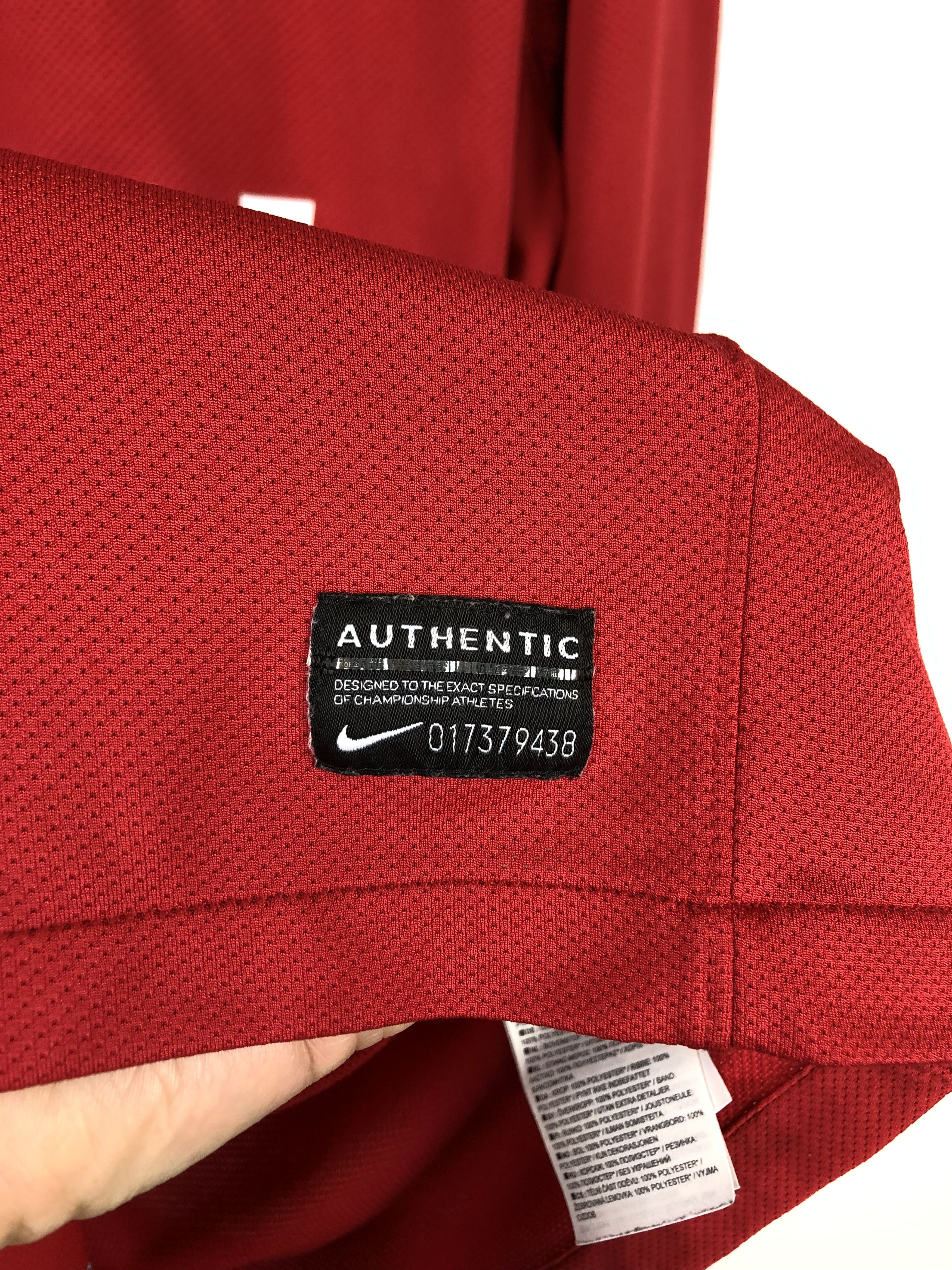 Nike Manchester United football shirt 2011 Long Sleeve Jersey Size US M / EU 48-50 / 2 - 7 Thumbnail
