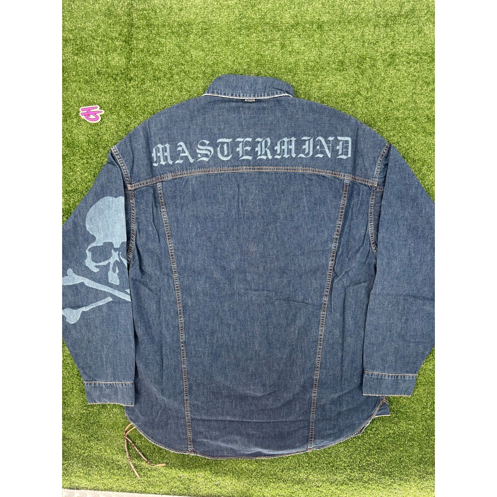 Mastermind Japan Mastermind World Light Ounce Indigo Denim Shirt Size Large Size US L / EU 52-54 / 3 - 2 Thumbnail