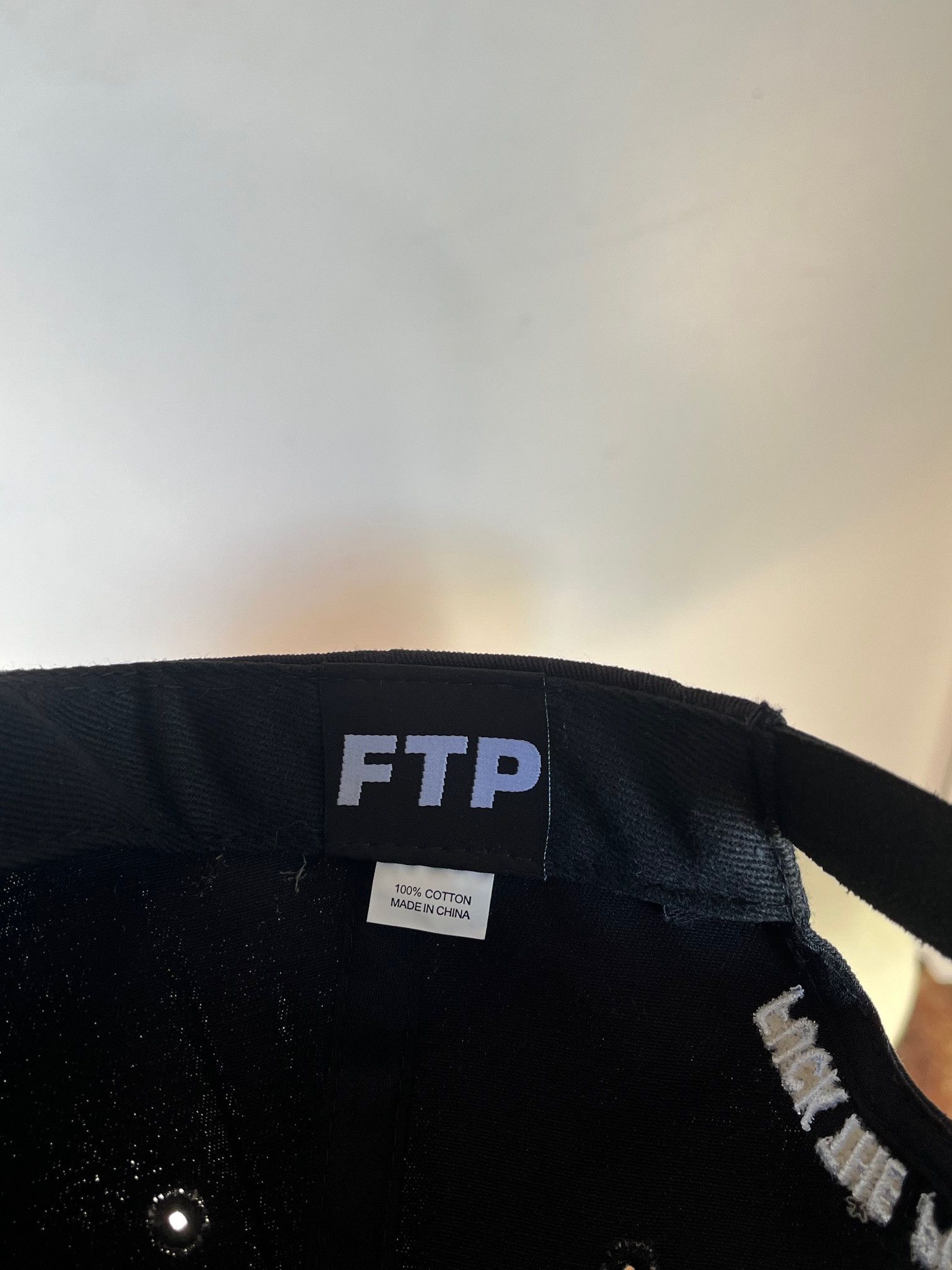 Fuck The Population NWOT Fuck the Population FTP Black Adjustable Baseball Cap Size ONE SIZE - 5 Thumbnail