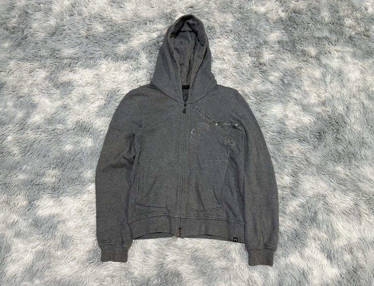 Roar 🔥Sick Y2K Roar Guns Swarovski Hoodie Size US S / EU 44-46 / 1 - 2 Thumbnail