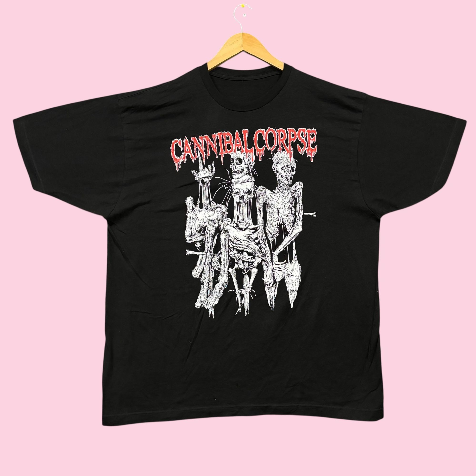 Band Tees Cannibal Corpse North American Tour Death Metal Band Tee 2XL Size US XXL / EU 58 / 5 - 1 Thumbnail