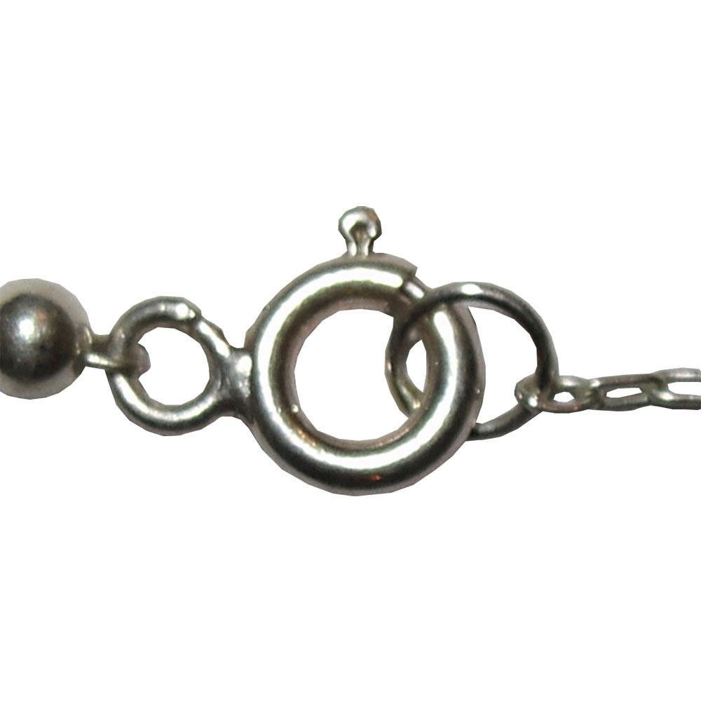 Designer Sterling Silver Bead Ball Necklace Size ONE SIZE - 4 Thumbnail