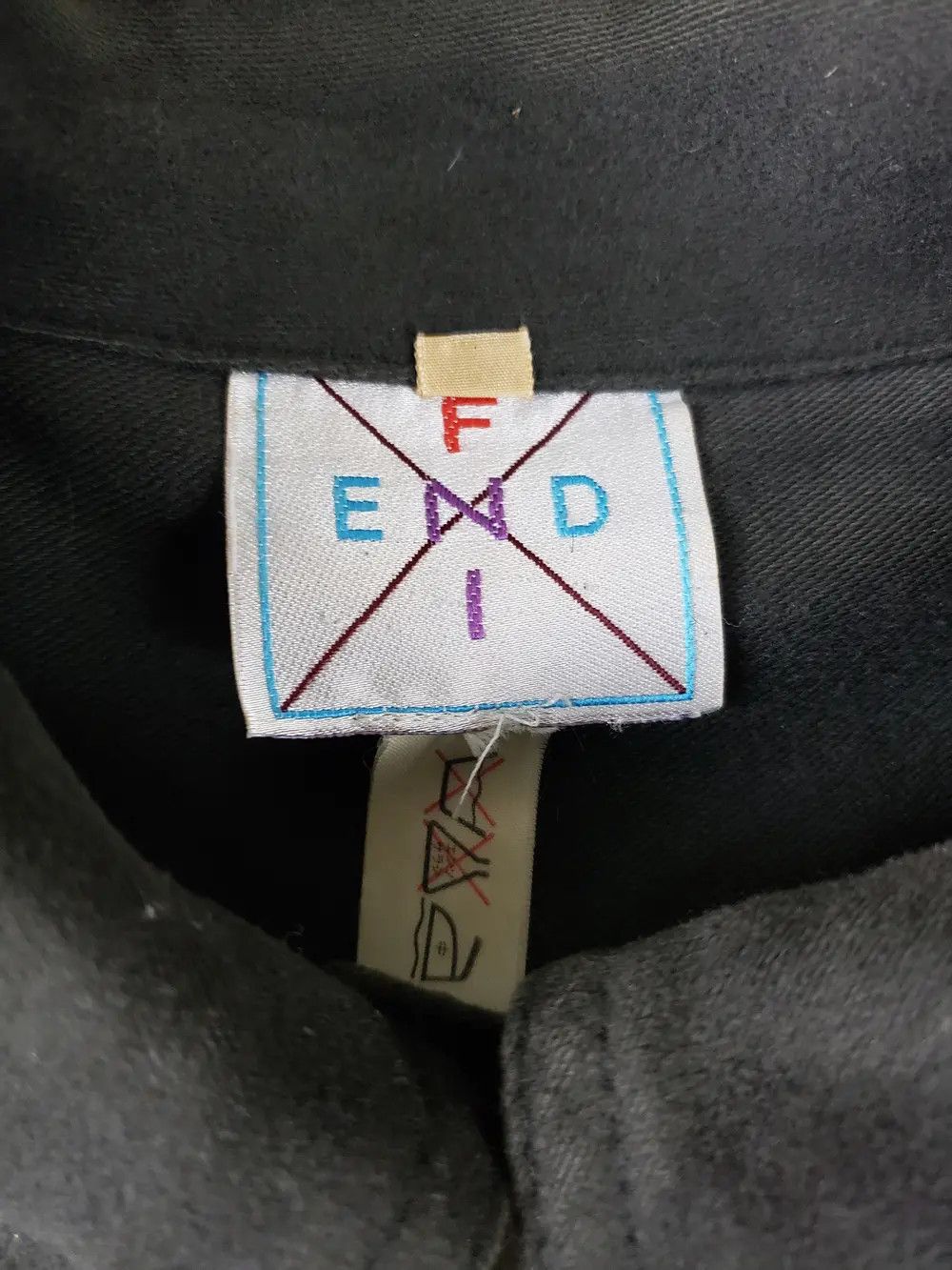 Fendi × Vintage Vintage Fendi 80s Maxi Dress Size M / US 6-8 / IT 42-44 - 8 Thumbnail