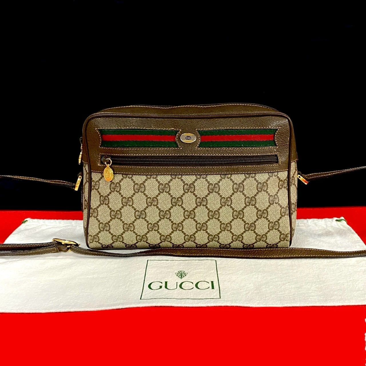 Gucci Gucci Shoulder Bag Brown Leather Size ONE SIZE - 1 Thumbnail