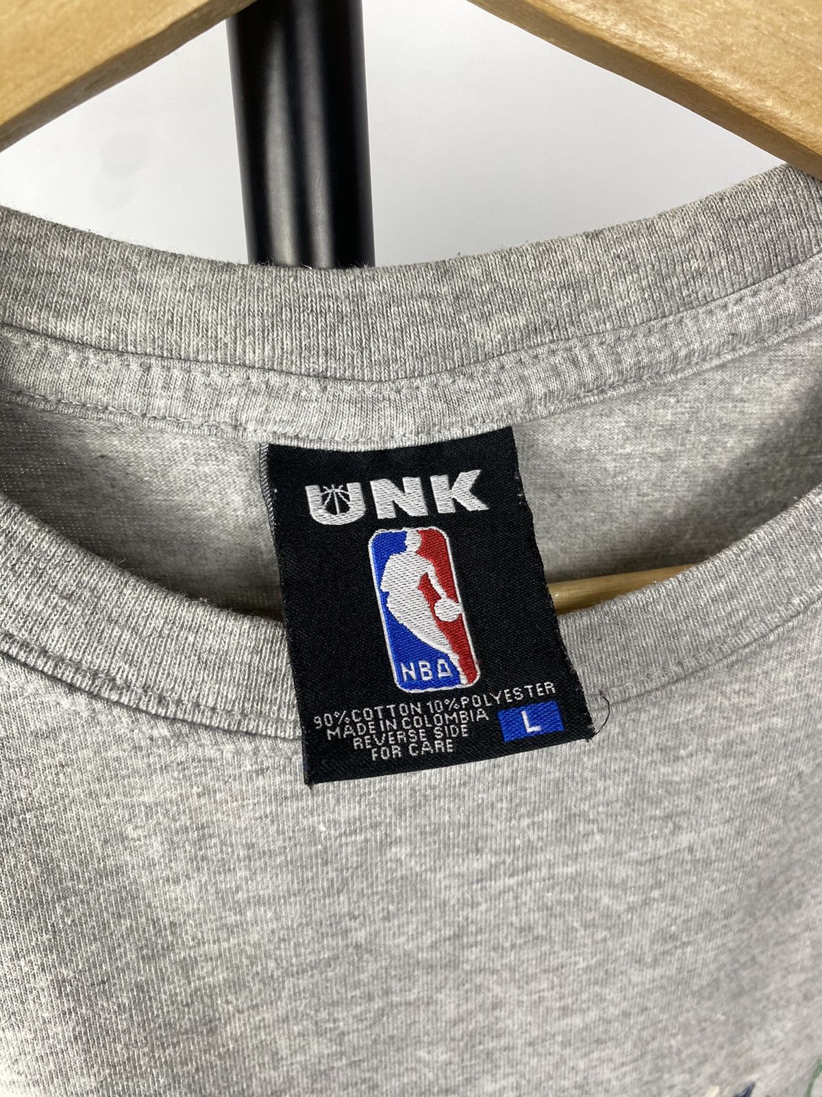 NBA × Vintage Vintage 00s NBA UNK National Basketball Association T-Shirt Size US L / EU 52-54 / 3 - 6 Thumbnail