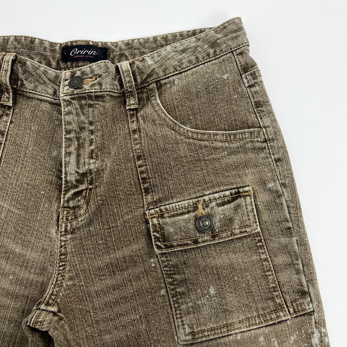 If Six Was Nine × Seditionaries Oririn Flare Jeans Faded Bushpants Size US 30 / EU 46 - 8 Thumbnail