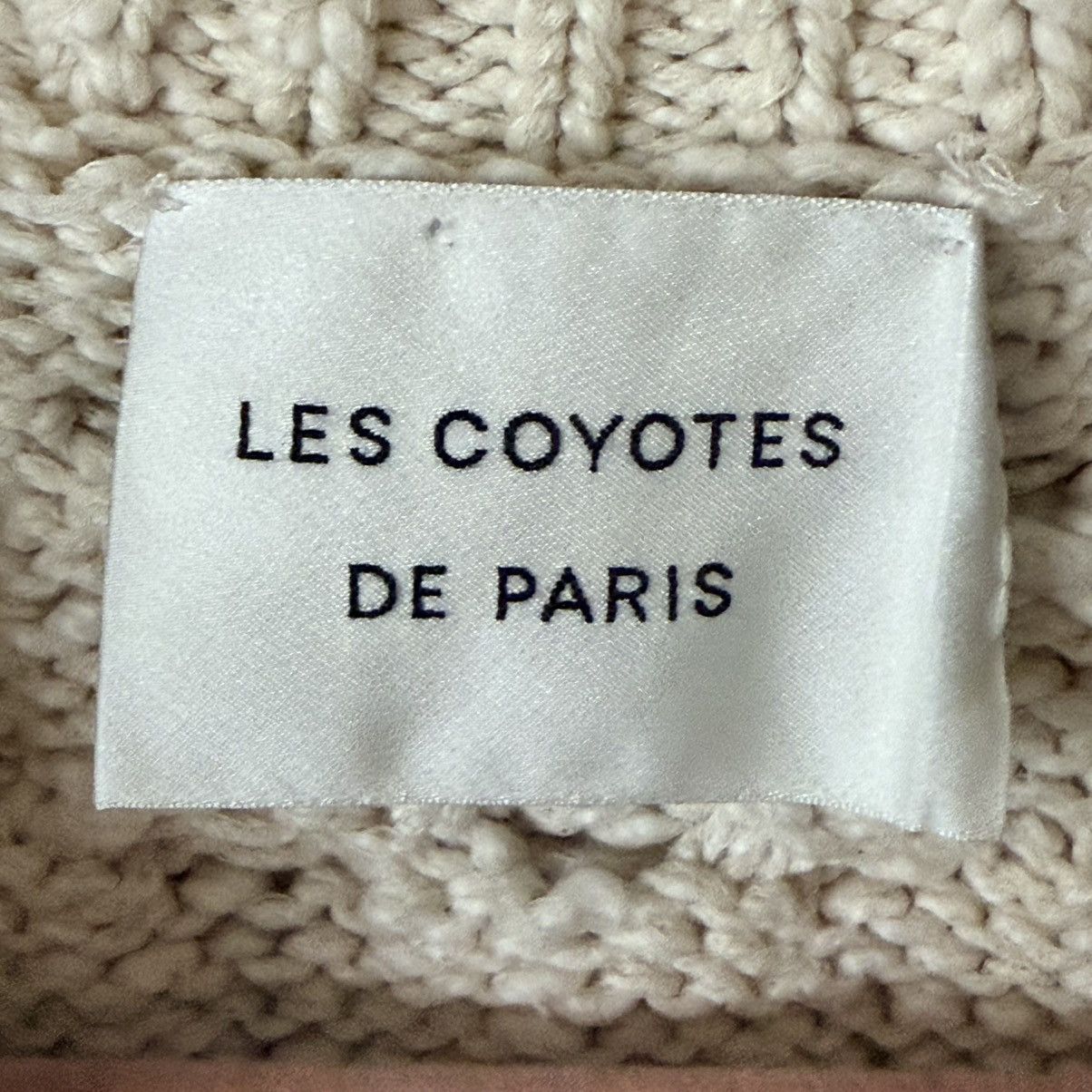 Other Les Coyotes de Paris Cable Knit Crop Cardigan 34 XS/S Size XS / US 0-2 / IT 36-38 - 13 Thumbnail