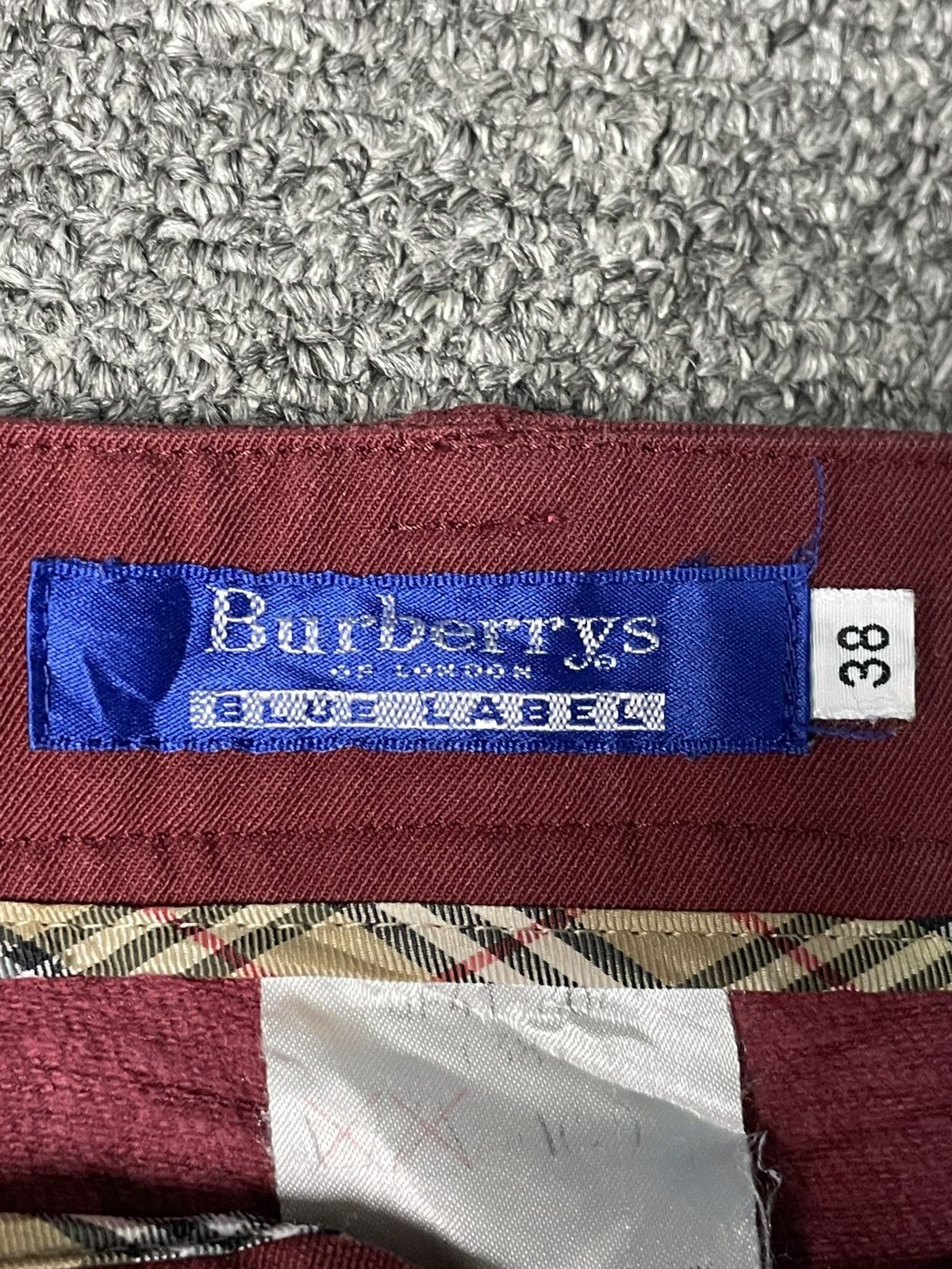 Burberry × Designer × Vintage BURBERRYS Blue Label Fashion Pants (88) Size US 27 - 11 Thumbnail