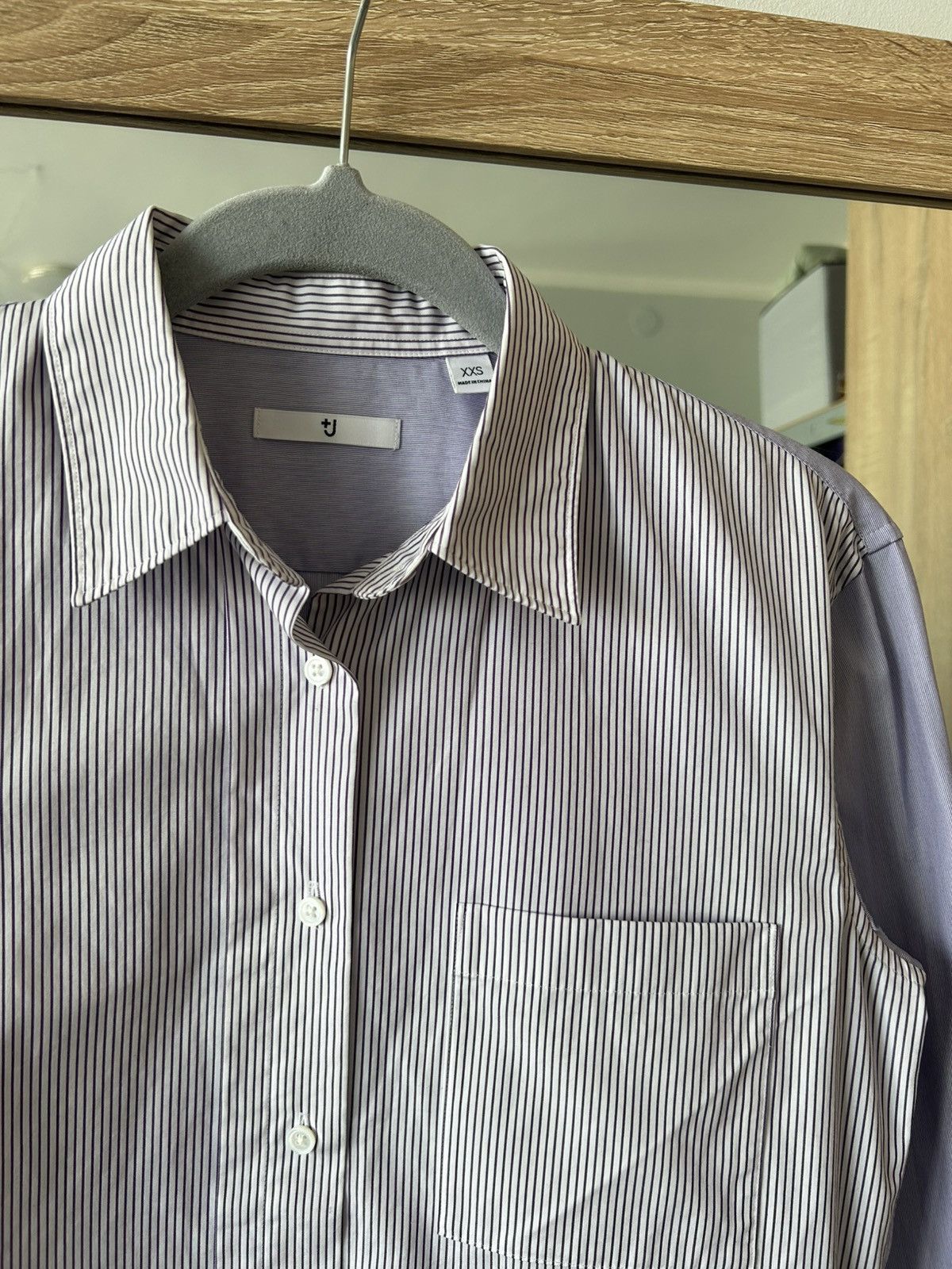 Jil Sander × Uniqlo Shirt purple Jil sander Uniqlo vintage luxury Size XXS / US 00 / IT 34 - 10 Thumbnail