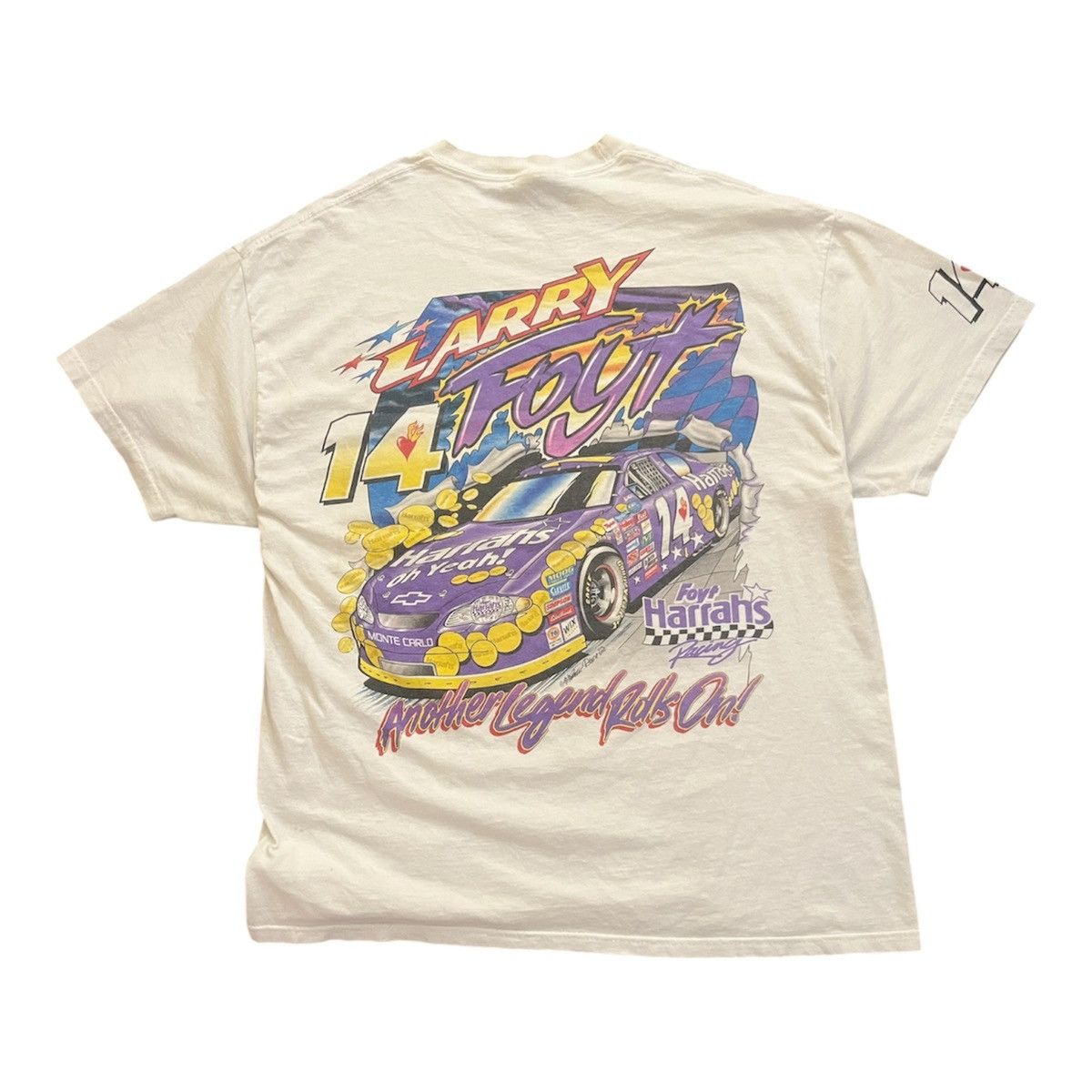 NASCAR Vintage Nascar Shirt Size US XL / EU 56 / 4 - 1 Thumbnail