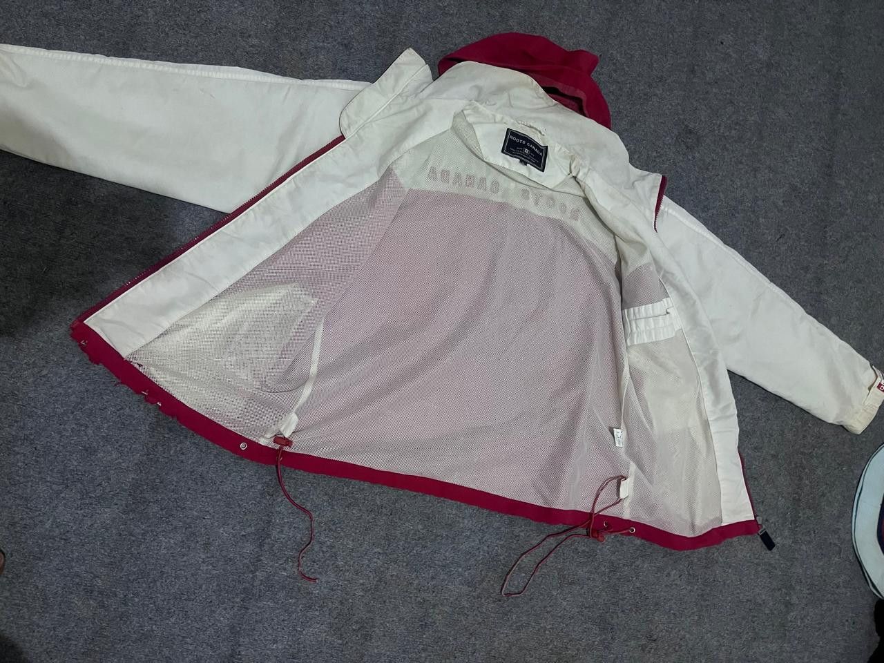 Japanese Brand Vtg Roots Canada Colorblock Hooded Windbreaker Jacket Size US XL / EU 56 / 4 - 20 Thumbnail